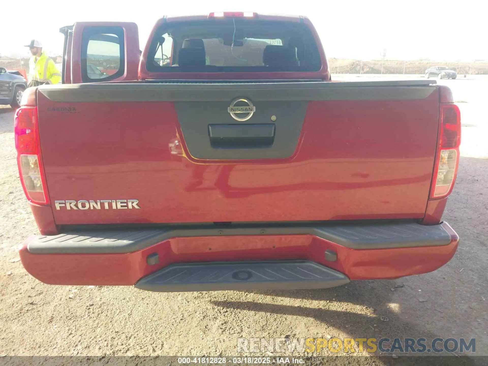 16 Photograph of a damaged car 1N6BD0CT2KN722124 NISSAN FRONTIER 2019