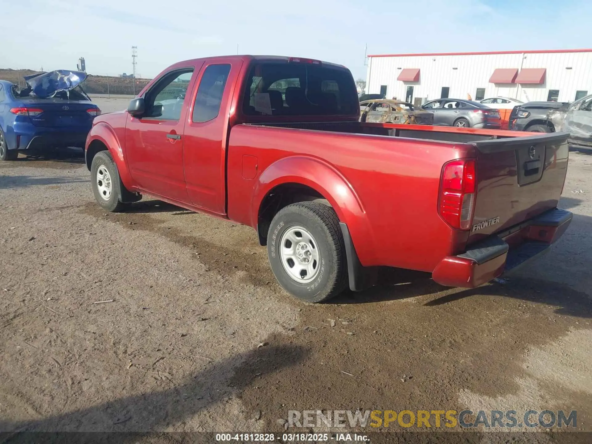 3 Photograph of a damaged car 1N6BD0CT2KN722124 NISSAN FRONTIER 2019