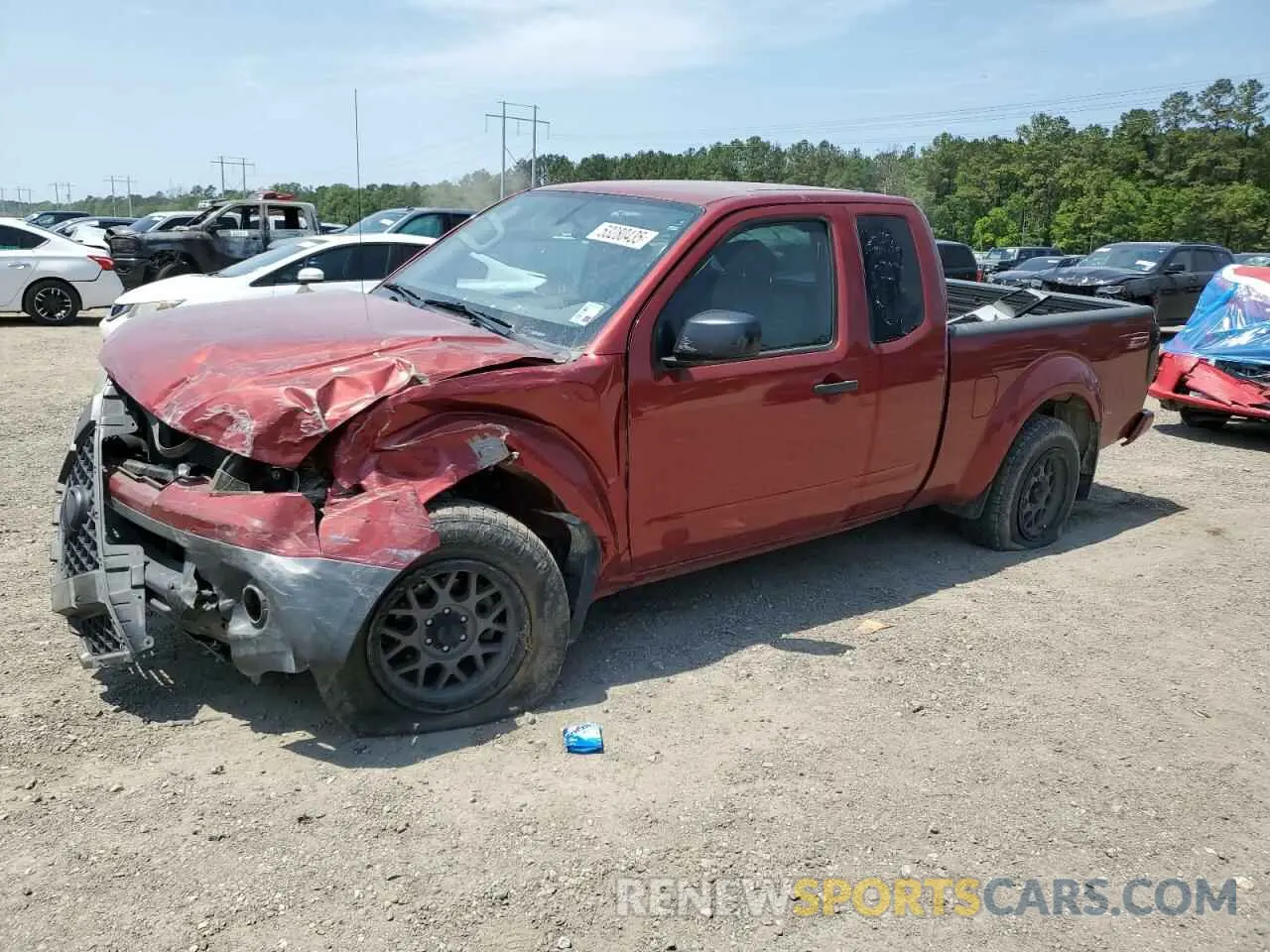 1 Photograph of a damaged car 1N6BD0CT8KN725447 NISSAN FRONTIER 2019