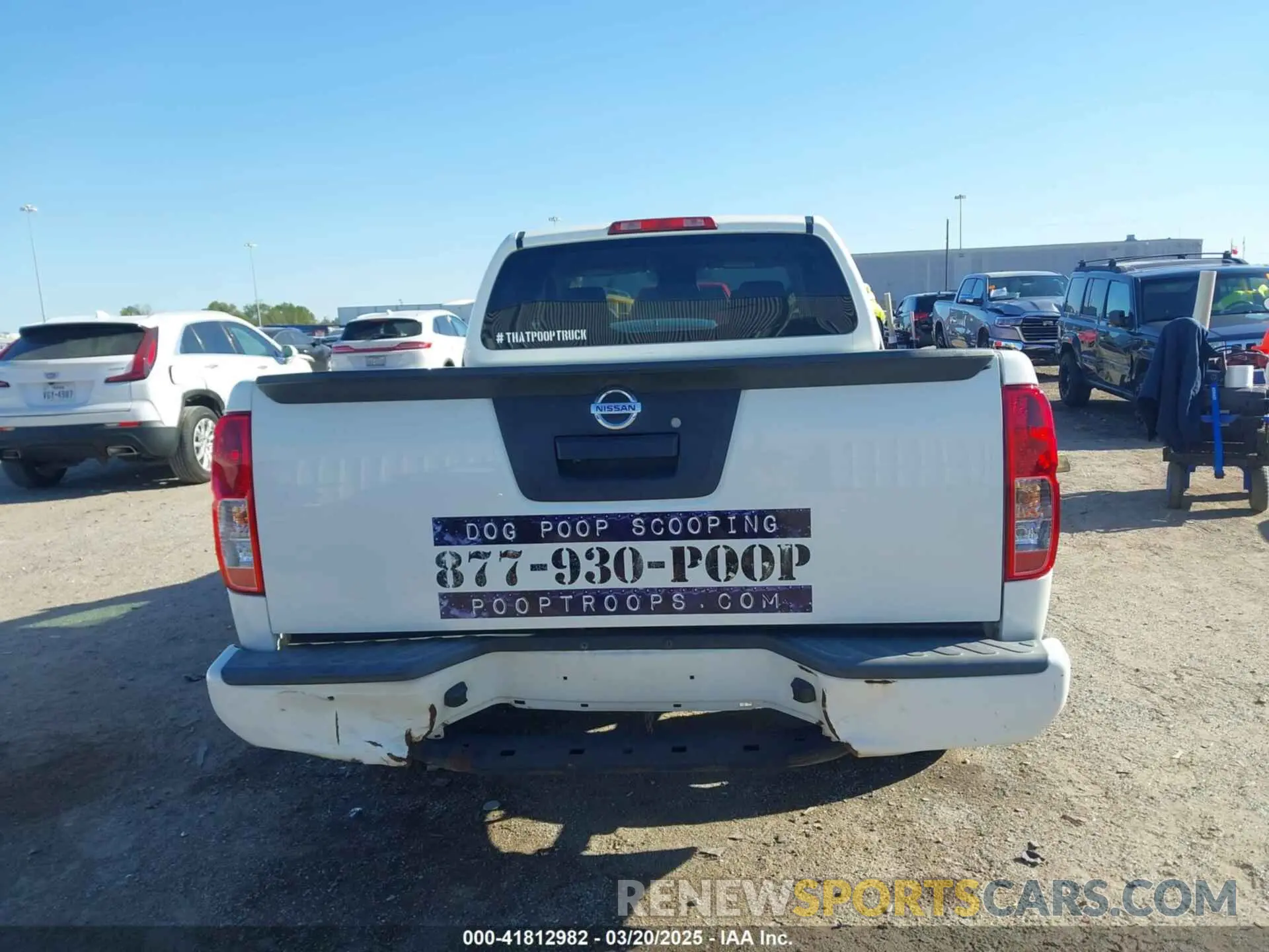 16 Photograph of a damaged car 1N6BD0CT9KN706504 NISSAN FRONTIER 2019