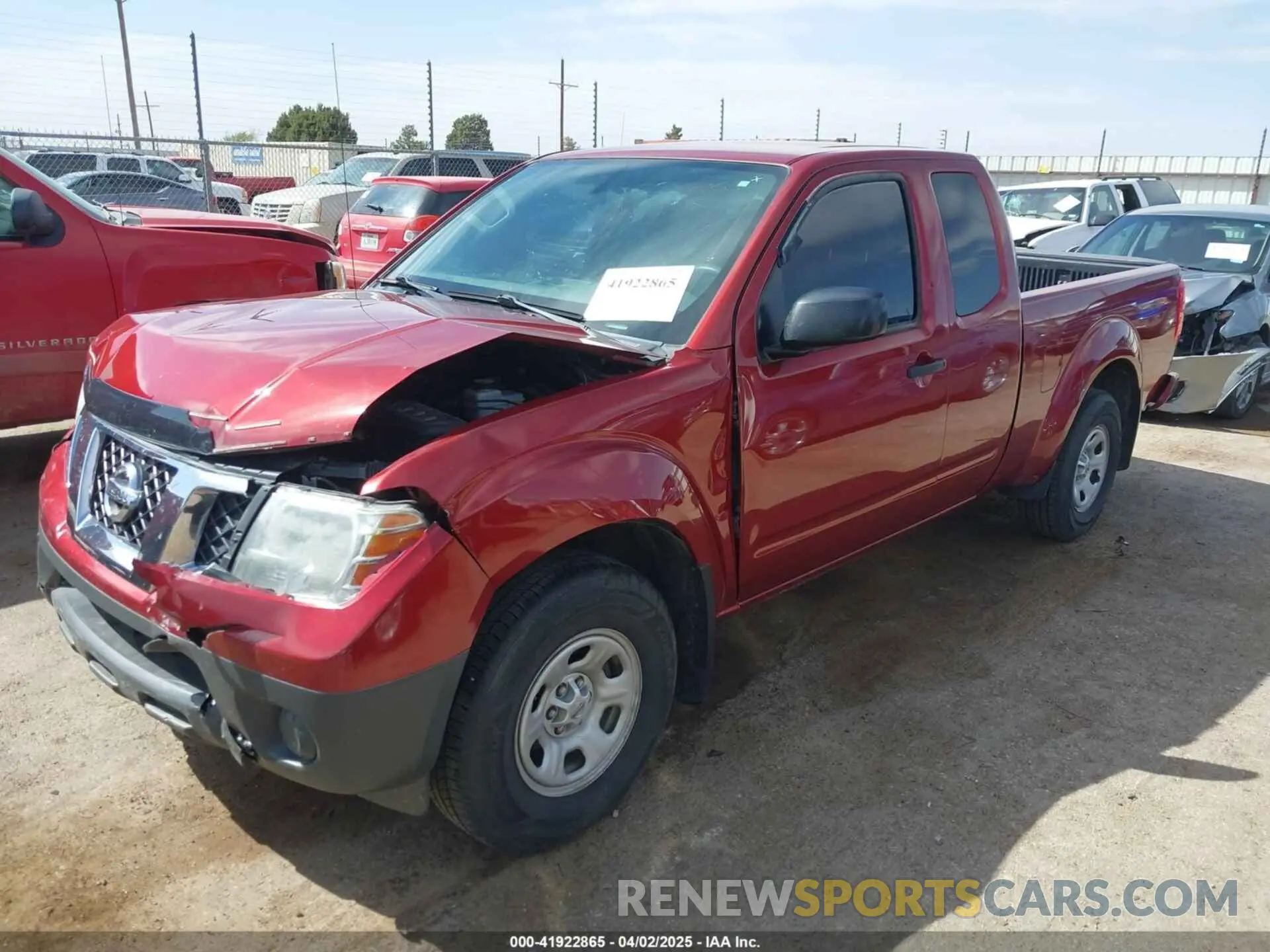 2 Photograph of a damaged car 1N6BD0CTXKN734957 NISSAN FRONTIER 2019