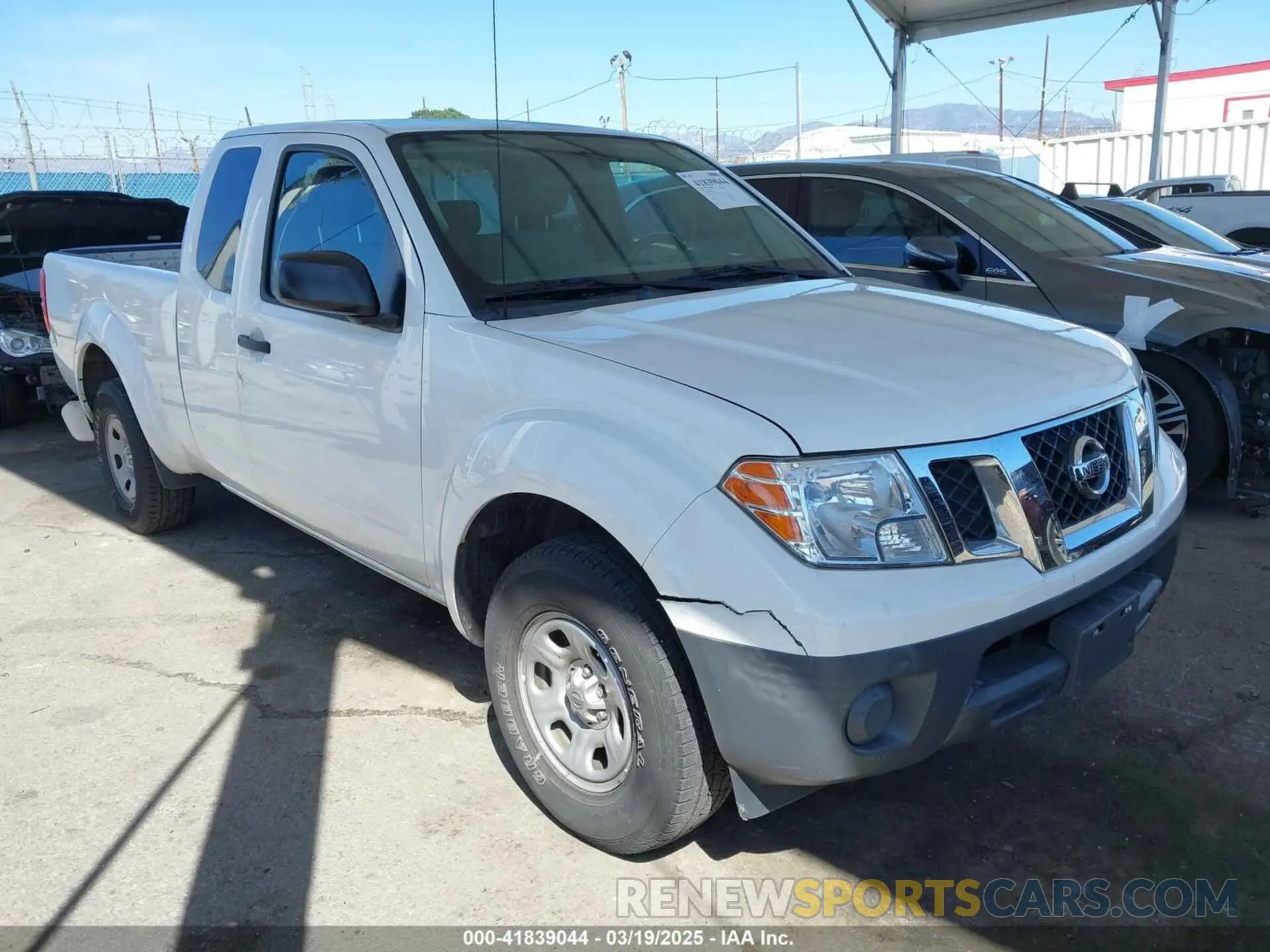 1 Photograph of a damaged car 1N6BD0CTXKN873406 NISSAN FRONTIER 2019