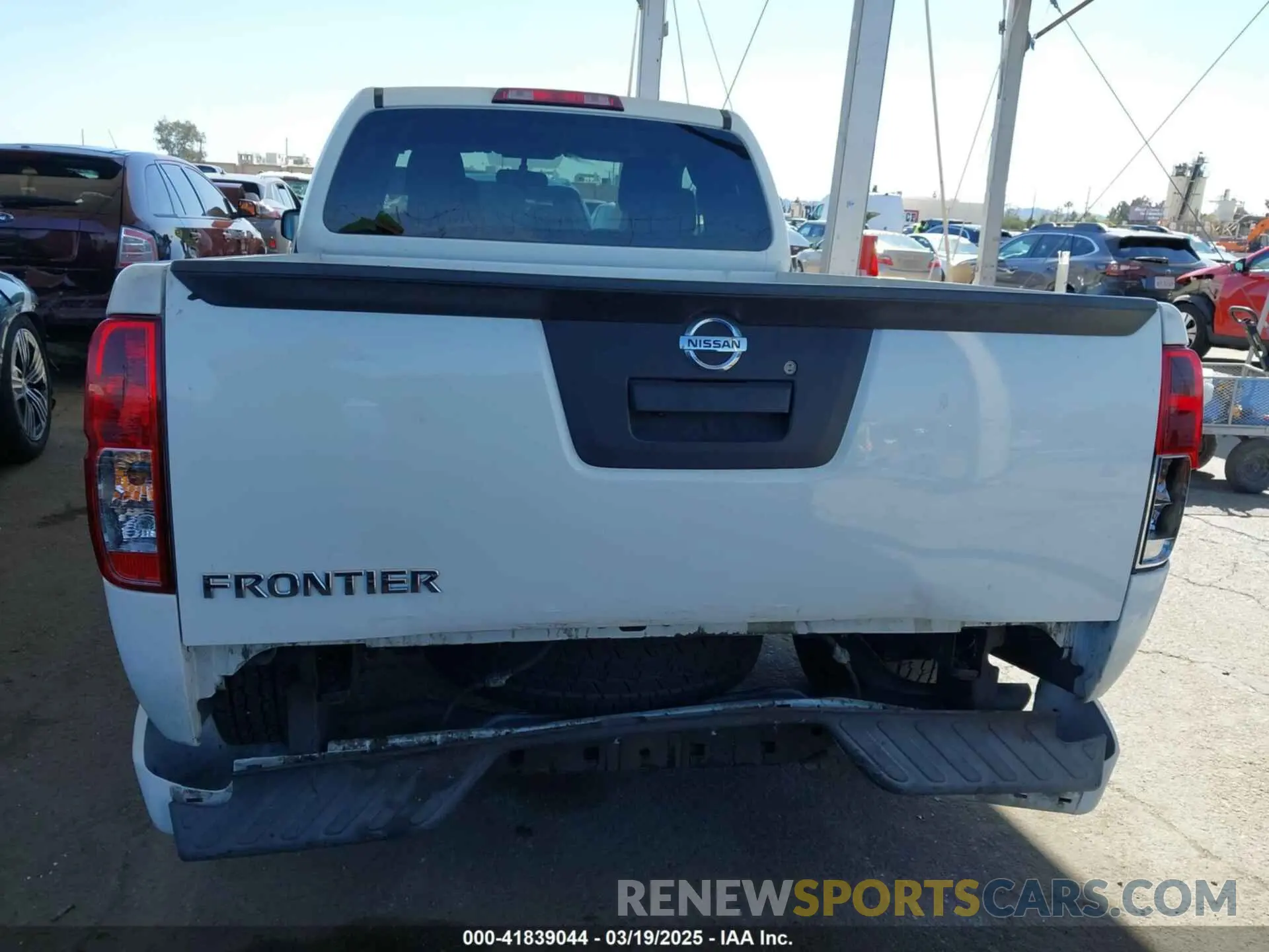 16 Photograph of a damaged car 1N6BD0CTXKN873406 NISSAN FRONTIER 2019