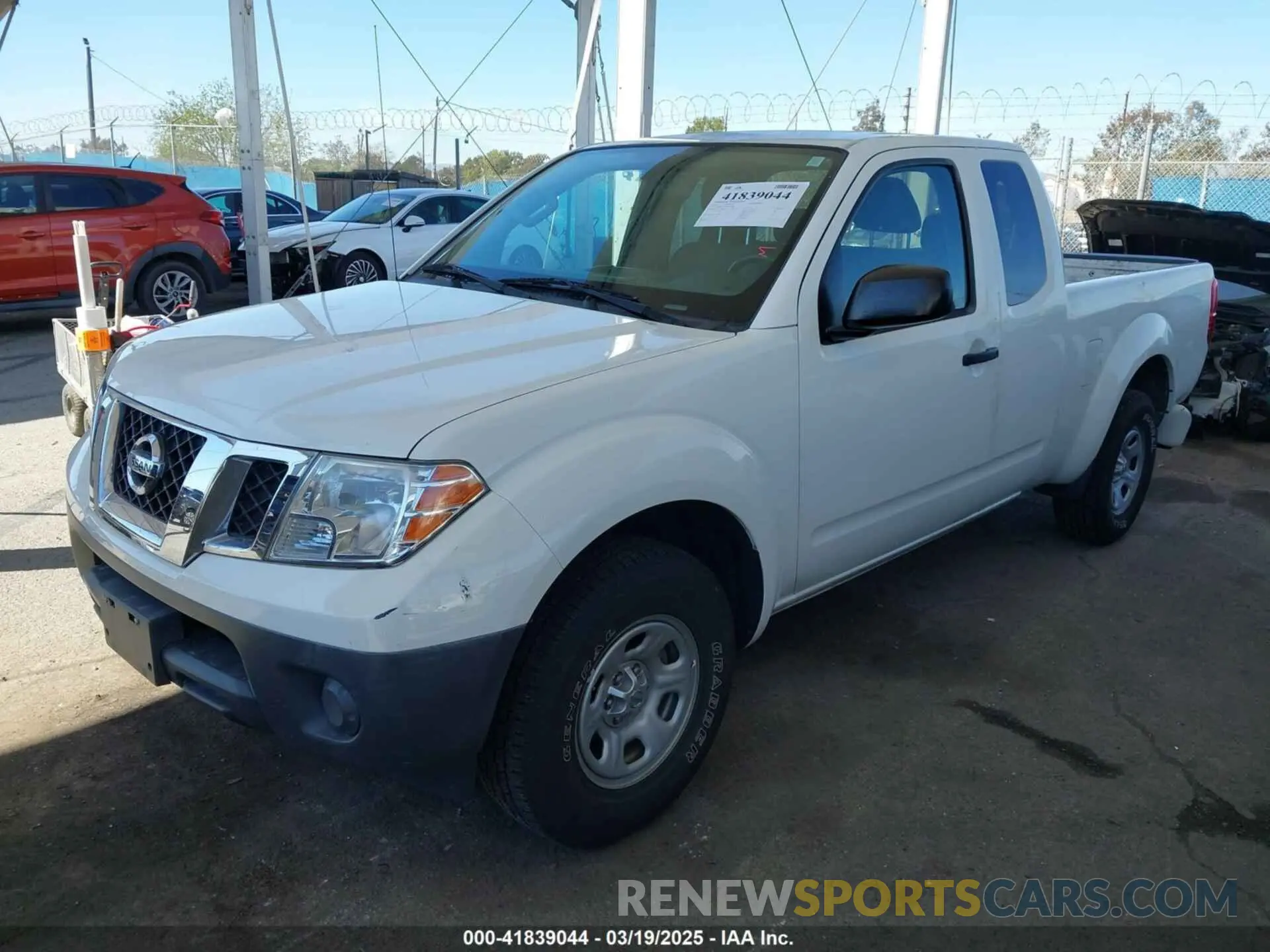 2 Photograph of a damaged car 1N6BD0CTXKN873406 NISSAN FRONTIER 2019