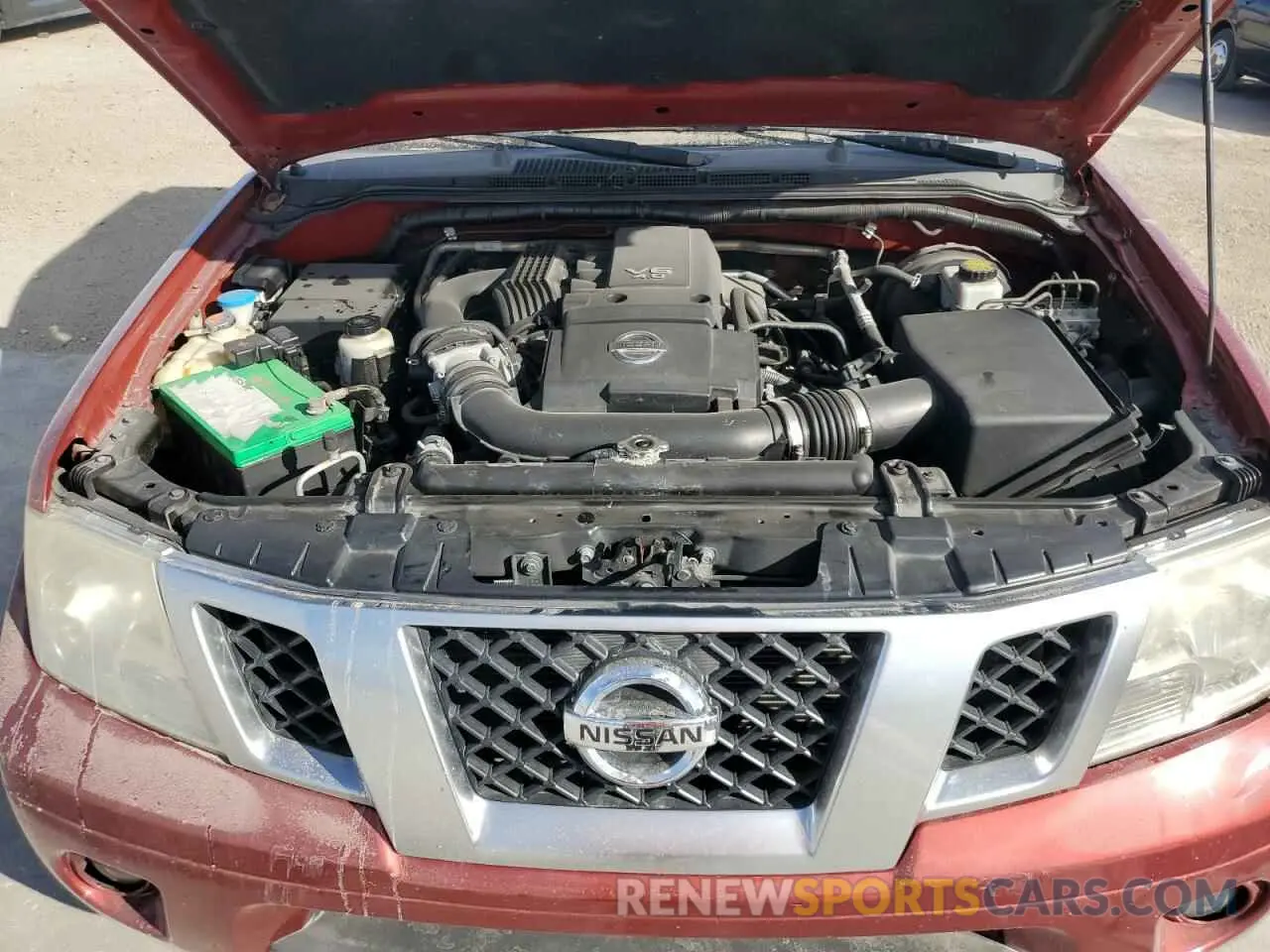 11 Photograph of a damaged car 1N6DD0ER0KN744438 NISSAN FRONTIER 2019