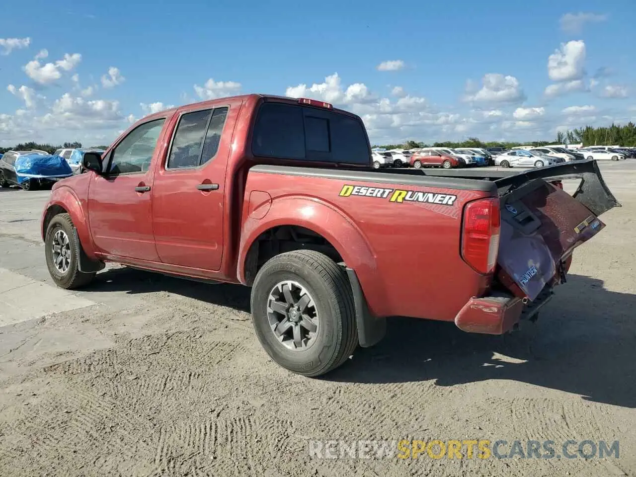 2 Photograph of a damaged car 1N6DD0ER0KN744438 NISSAN FRONTIER 2019