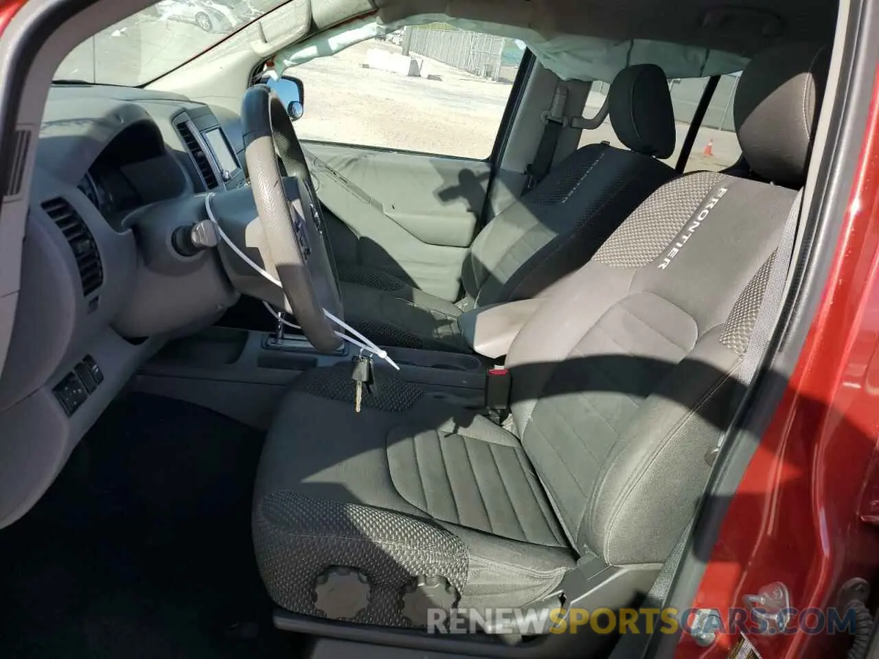 7 Photograph of a damaged car 1N6DD0ER0KN744438 NISSAN FRONTIER 2019