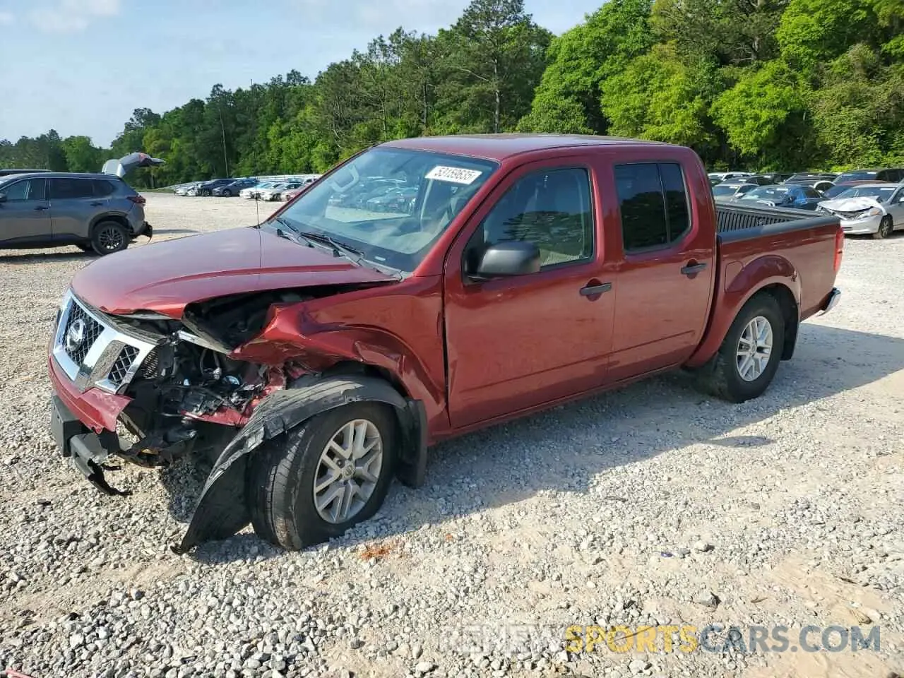 1 Photograph of a damaged car 1N6DD0ER1KN876107 NISSAN FRONTIER 2019