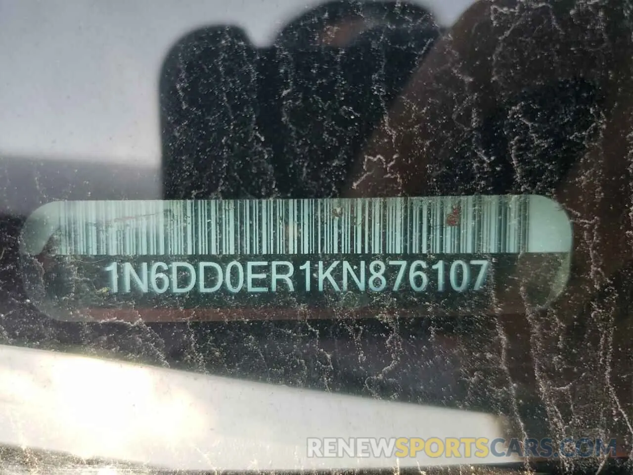14 Photograph of a damaged car 1N6DD0ER1KN876107 NISSAN FRONTIER 2019