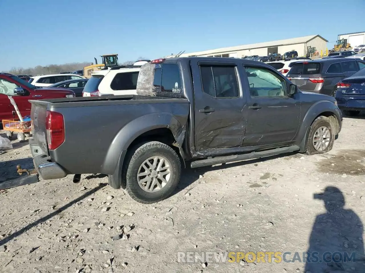 3 Photograph of a damaged car 1N6DD0EV4KN738235 NISSAN FRONTIER 2019