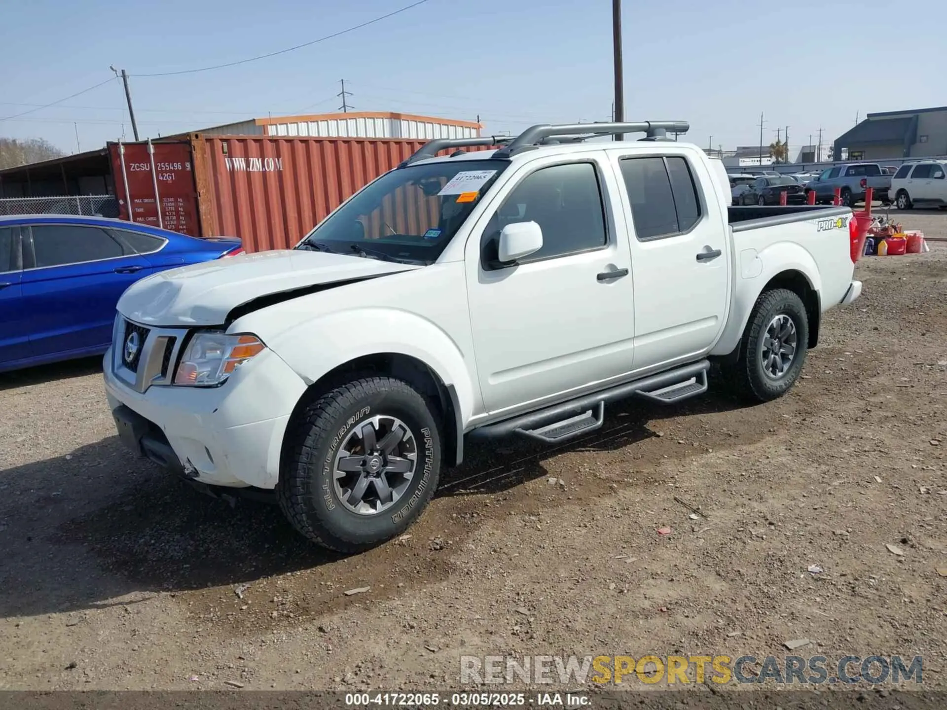 2 Photograph of a damaged car 1N6DD0EV8KN795361 NISSAN FRONTIER 2019