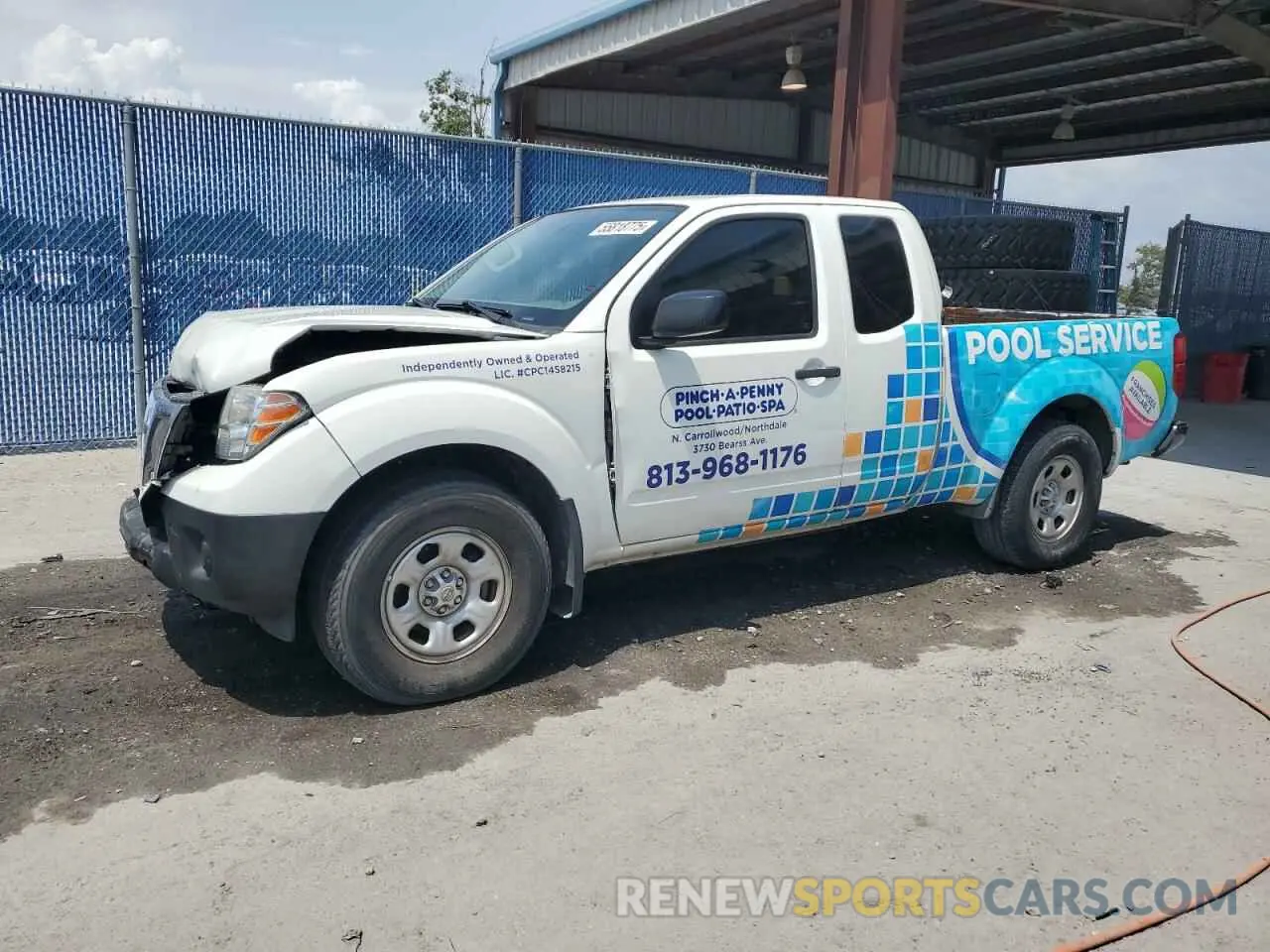 1 Photograph of a damaged car 1N6ED0CE4LN718642 NISSAN FRONTIER 2020