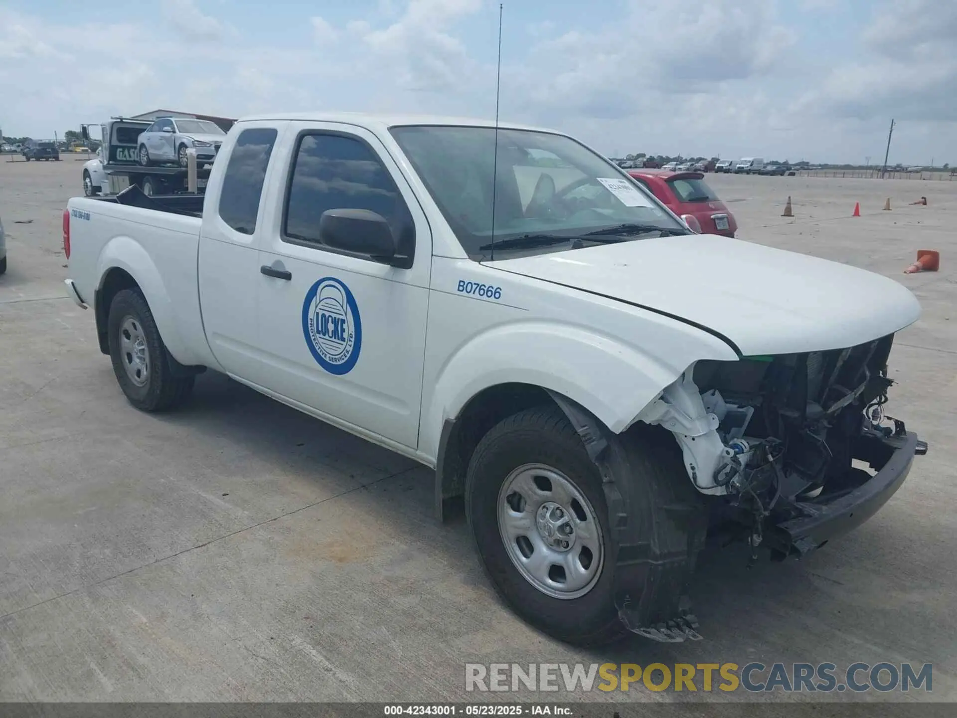 1 Photograph of a damaged car 1N6ED0CE4LN725848 NISSAN FRONTIER 2020