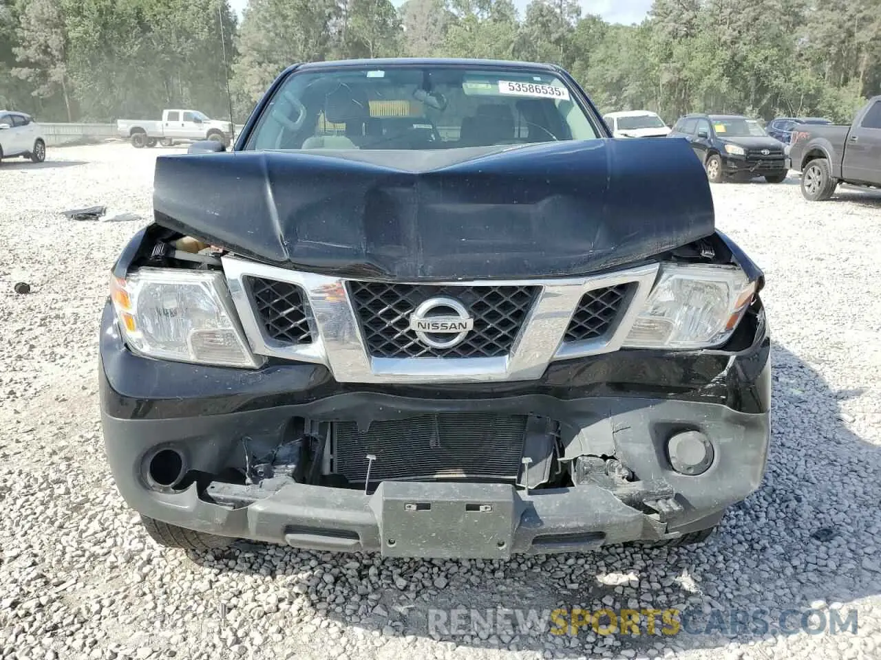 5 Photograph of a damaged car 1N6ED0CE7LN721065 NISSAN FRONTIER 2020