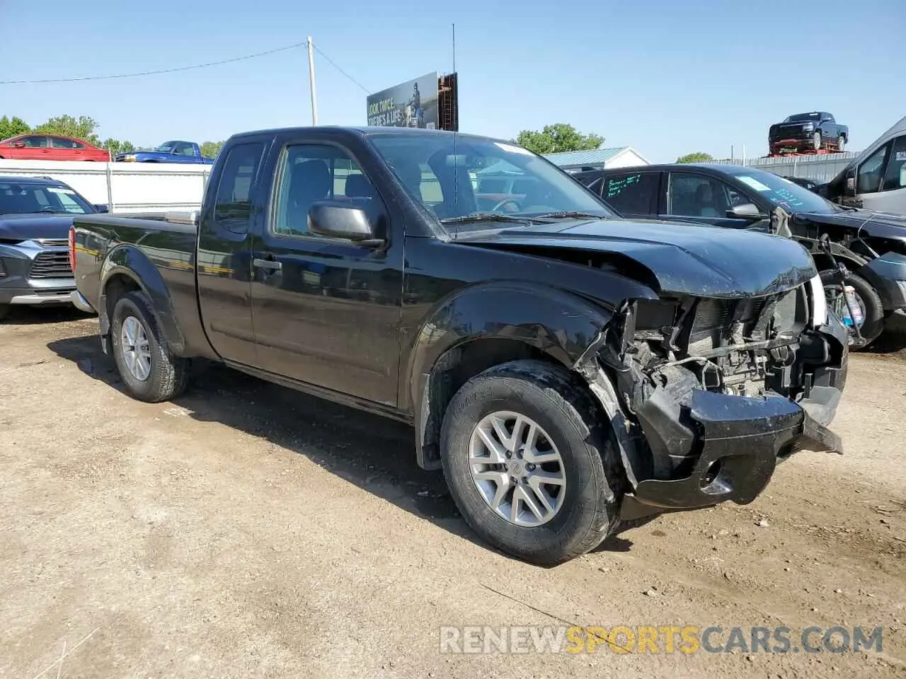 4 Photograph of a damaged car 1N6ED0CF5LN703883 NISSAN FRONTIER 2020