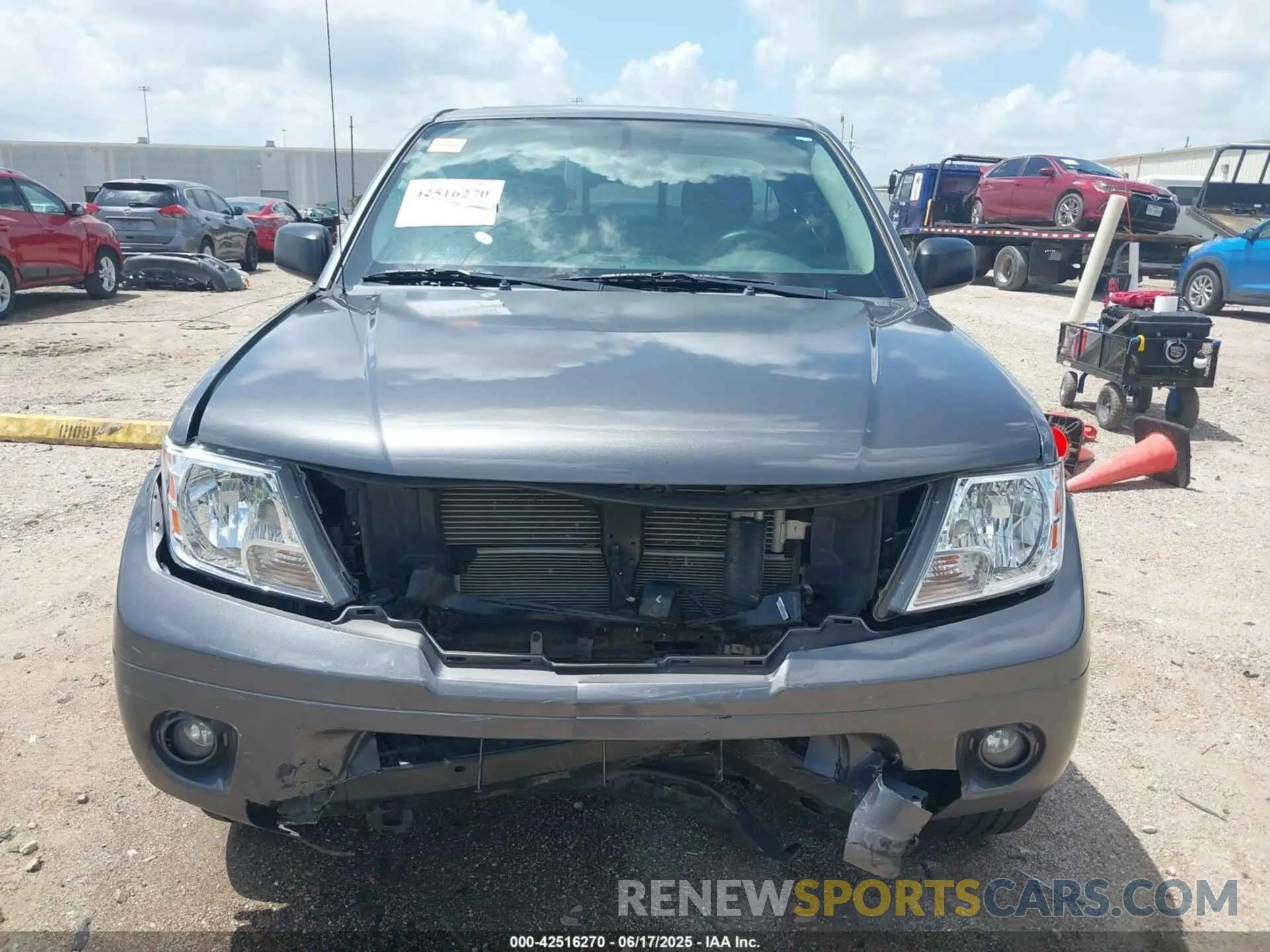 12 Photograph of a damaged car 1N6ED0CF6LN703536 NISSAN FRONTIER 2020