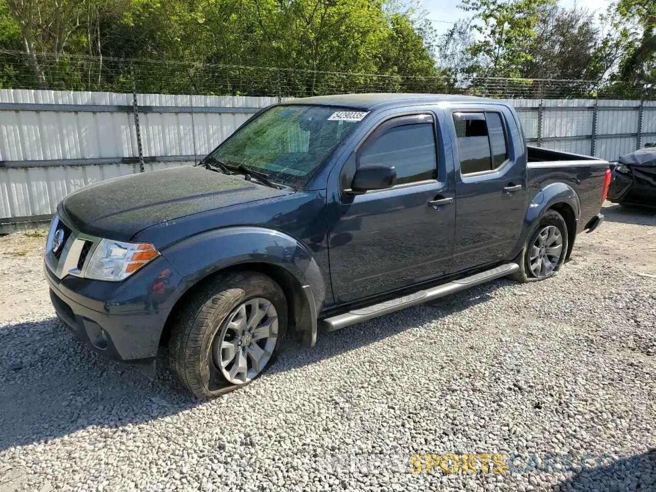 1 Photograph of a damaged car 1N6ED0EA0LN704649 NISSAN FRONTIER 2020