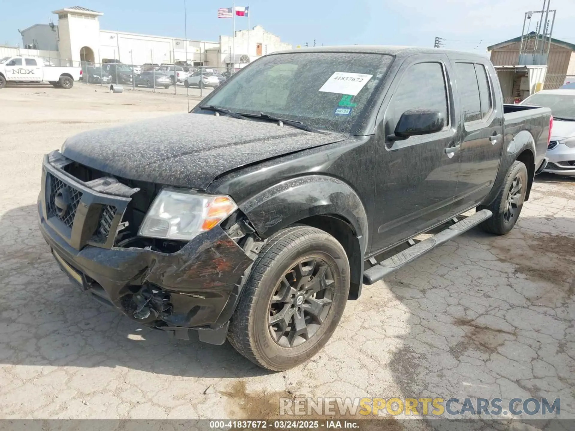 2 Photograph of a damaged car 1N6ED0EA0LN712363 NISSAN FRONTIER 2020