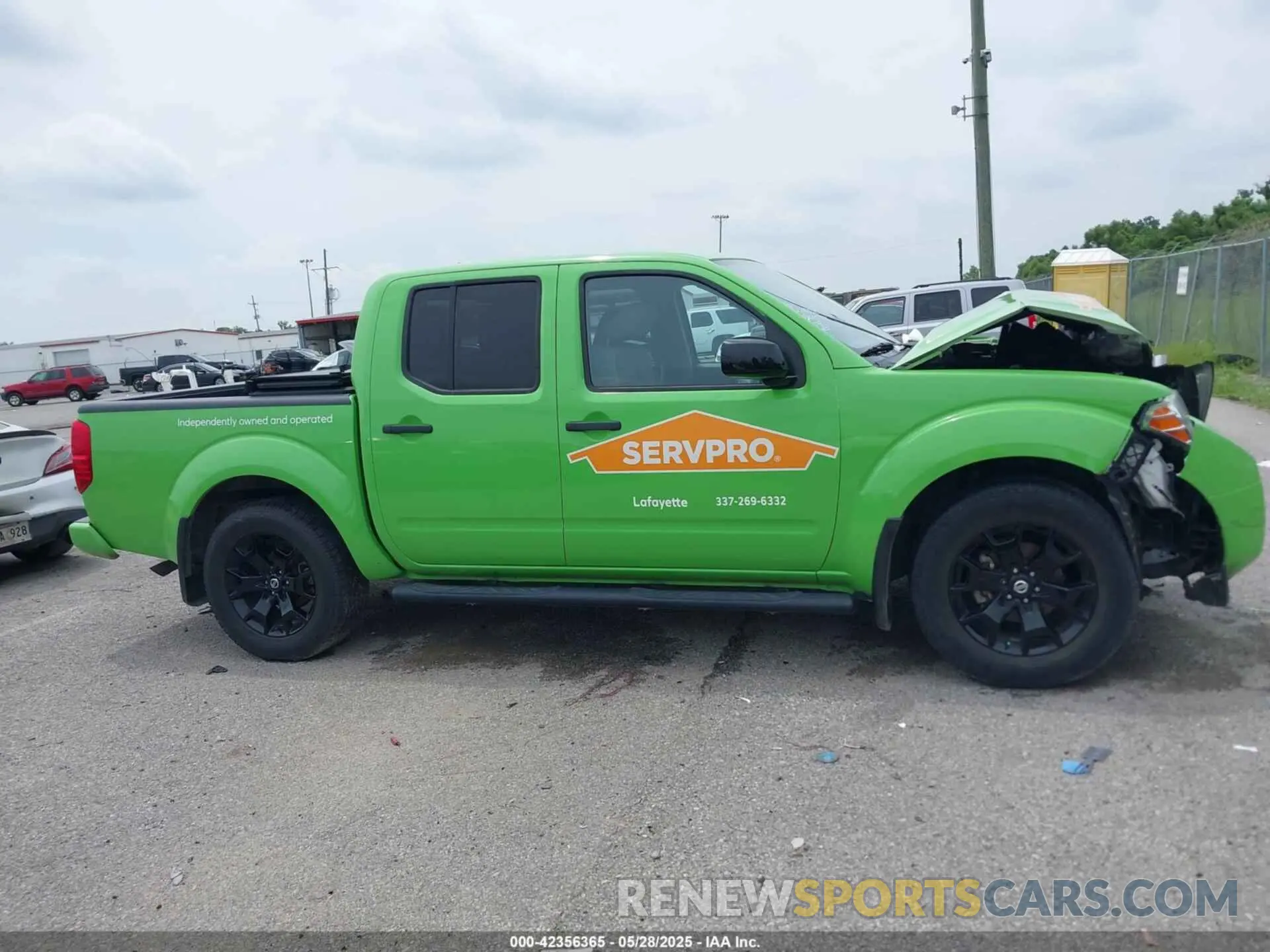 13 Photograph of a damaged car 1N6ED0EA1LN711089 NISSAN FRONTIER 2020
