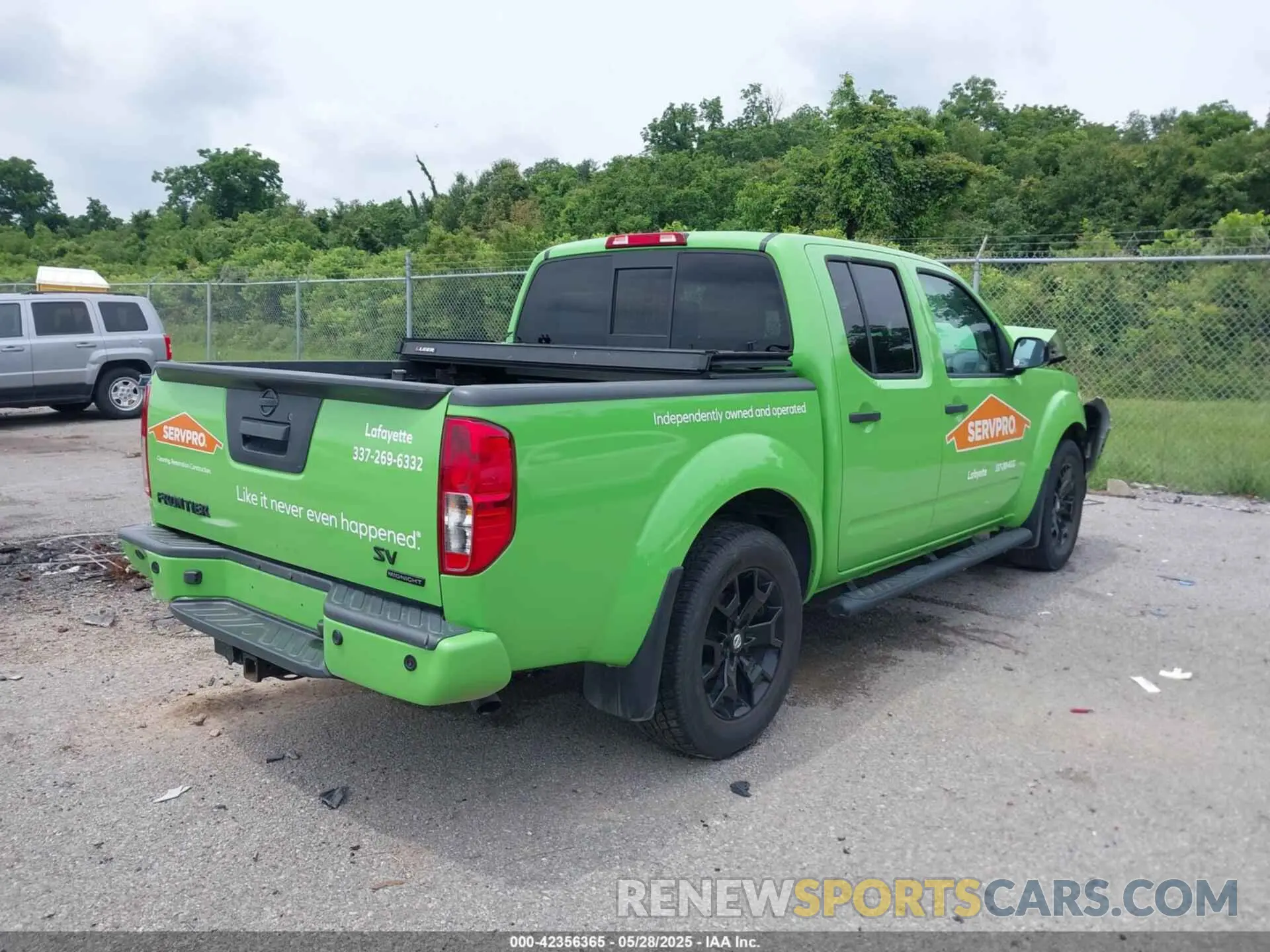 4 Photograph of a damaged car 1N6ED0EA1LN711089 NISSAN FRONTIER 2020