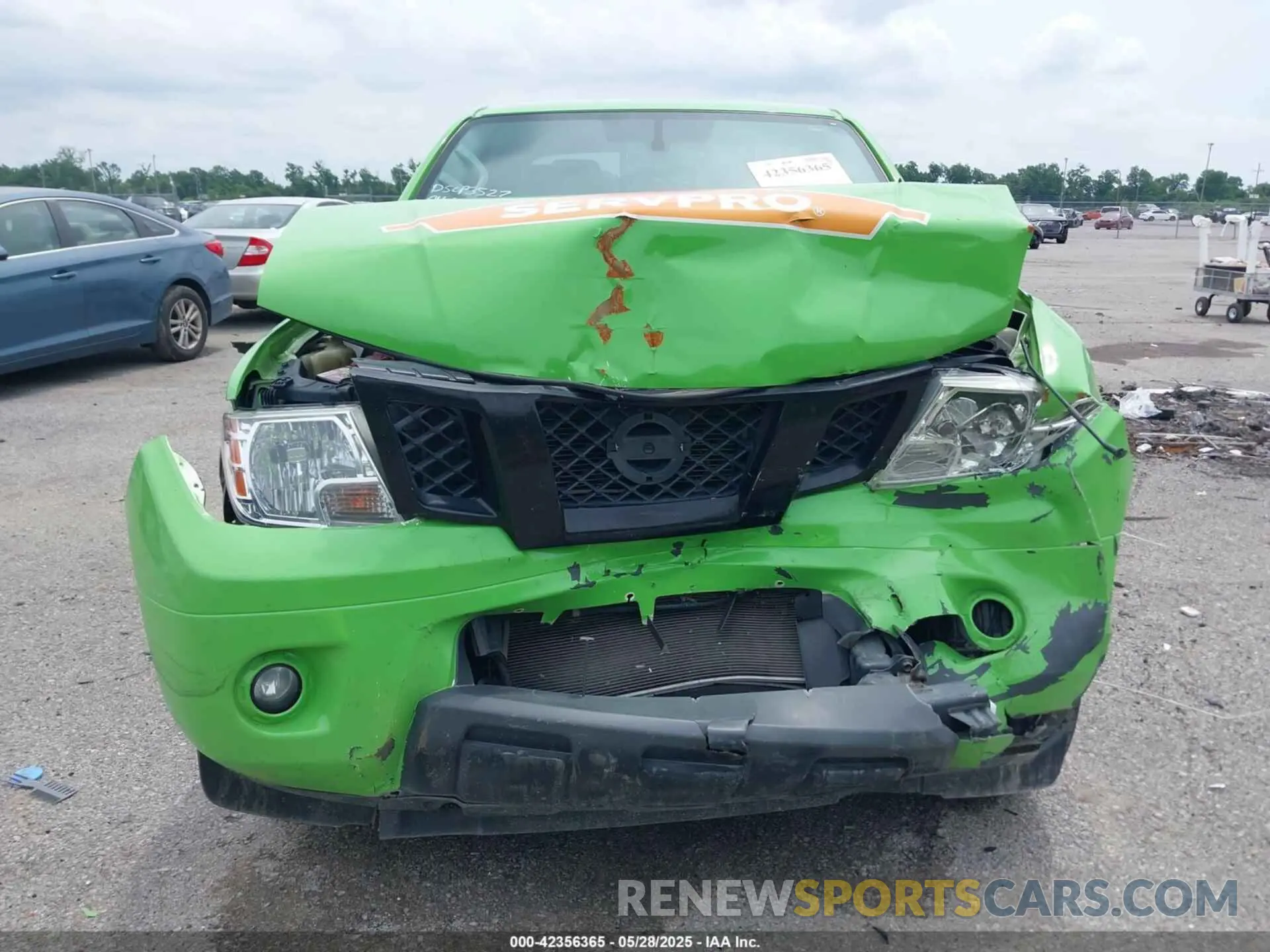 6 Photograph of a damaged car 1N6ED0EA1LN711089 NISSAN FRONTIER 2020