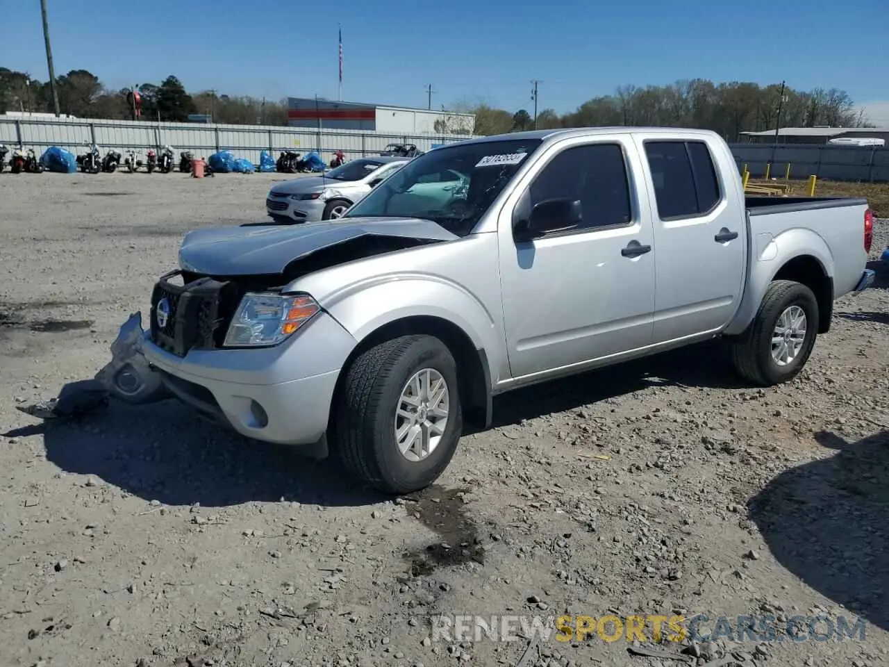 1 Photograph of a damaged car 1N6ED0EA2LN727589 NISSAN FRONTIER 2020