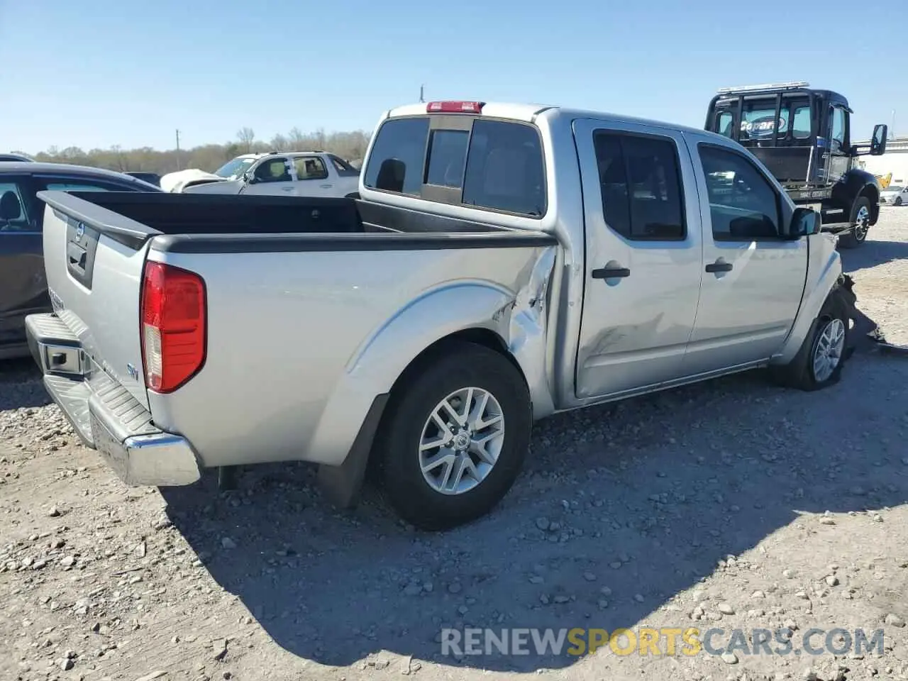 3 Photograph of a damaged car 1N6ED0EA2LN727589 NISSAN FRONTIER 2020