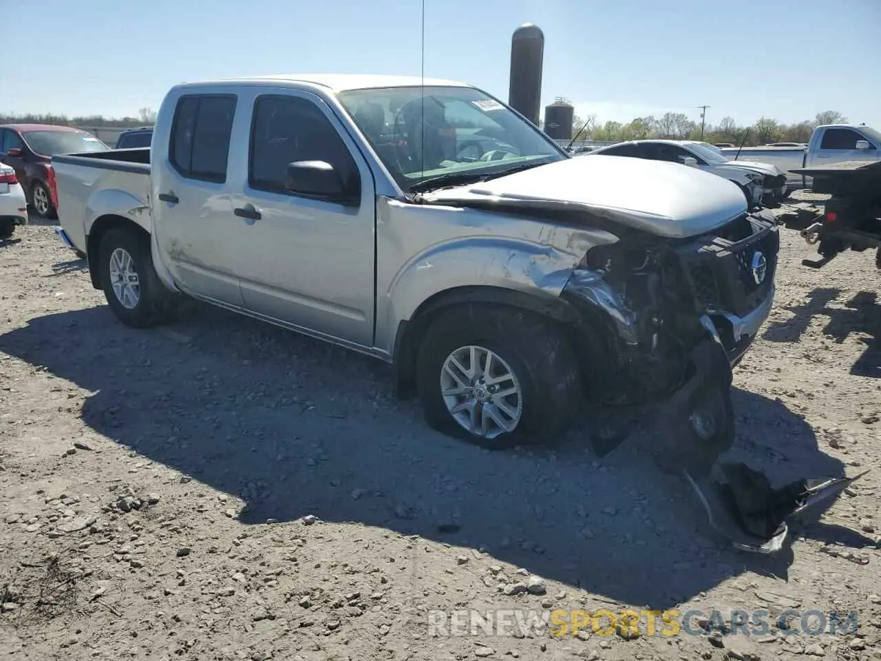 4 Photograph of a damaged car 1N6ED0EA2LN727589 NISSAN FRONTIER 2020