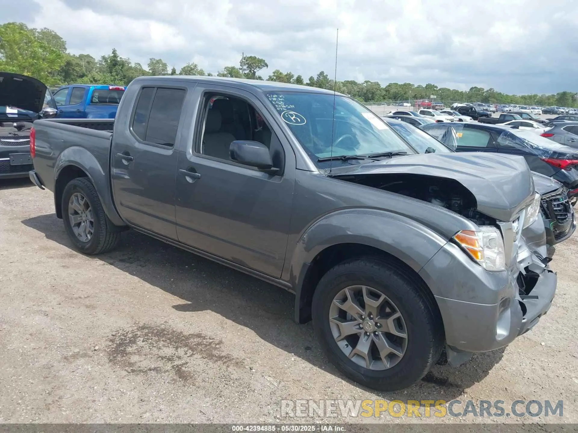 1 Photograph of a damaged car 1N6ED0EA3LN715094 NISSAN FRONTIER 2020