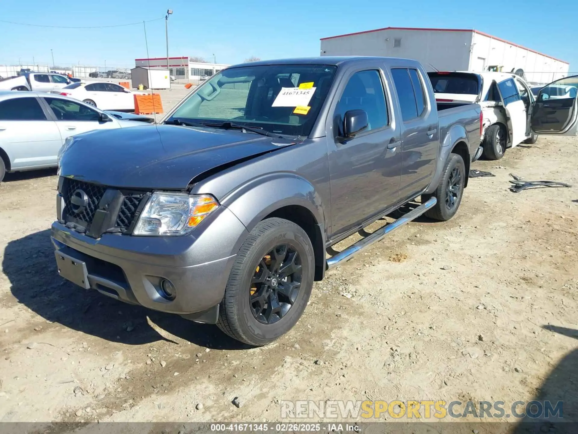 2 Photograph of a damaged car 1N6ED0EA5LN720684 NISSAN FRONTIER 2020