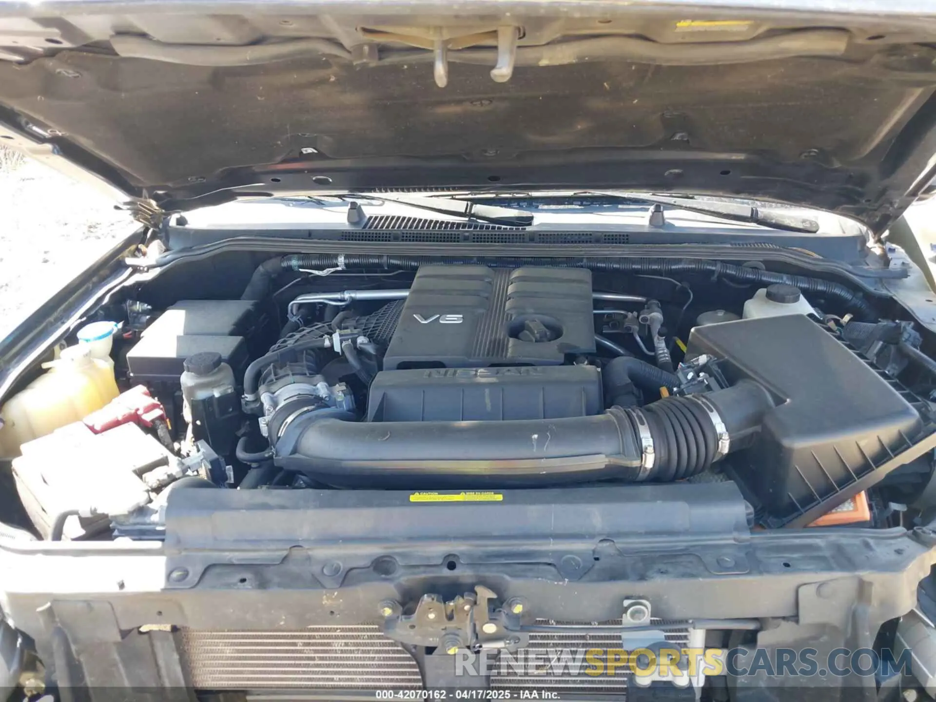 10 Photograph of a damaged car 1N6ED0EA6LN720158 NISSAN FRONTIER 2020