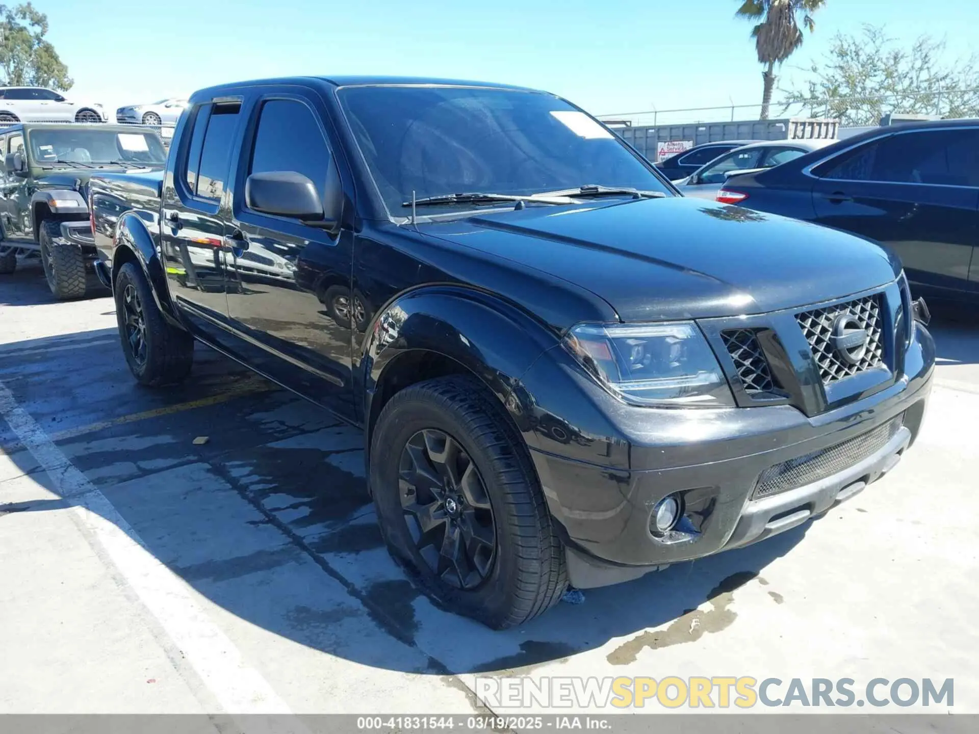 1 Photograph of a damaged car 1N6ED0EA6LN722041 NISSAN FRONTIER 2020