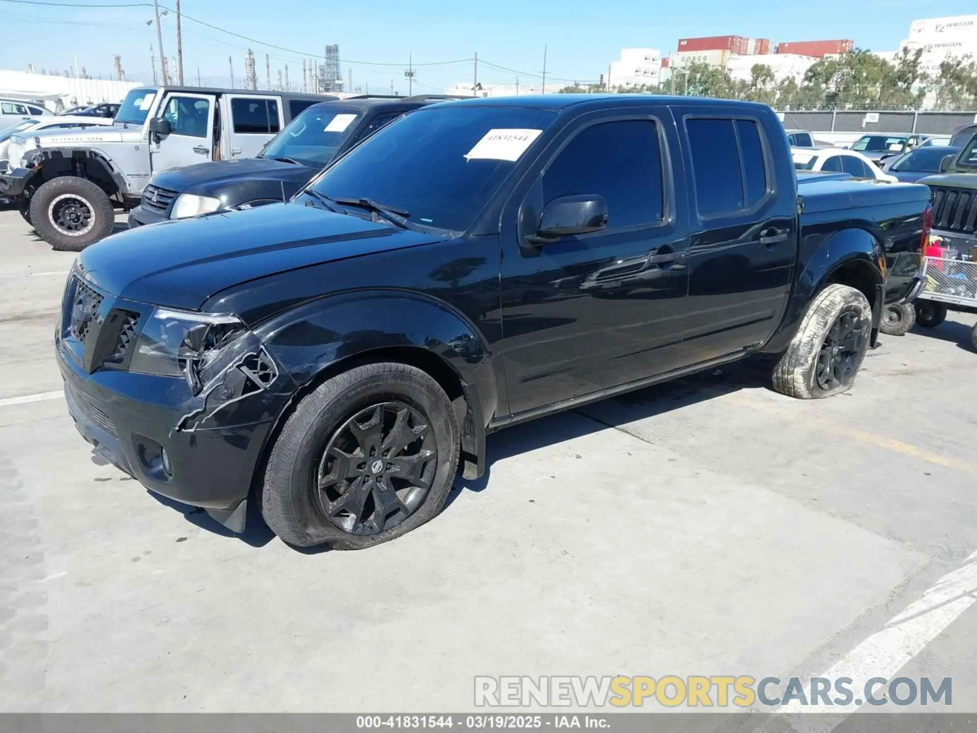 2 Photograph of a damaged car 1N6ED0EA6LN722041 NISSAN FRONTIER 2020