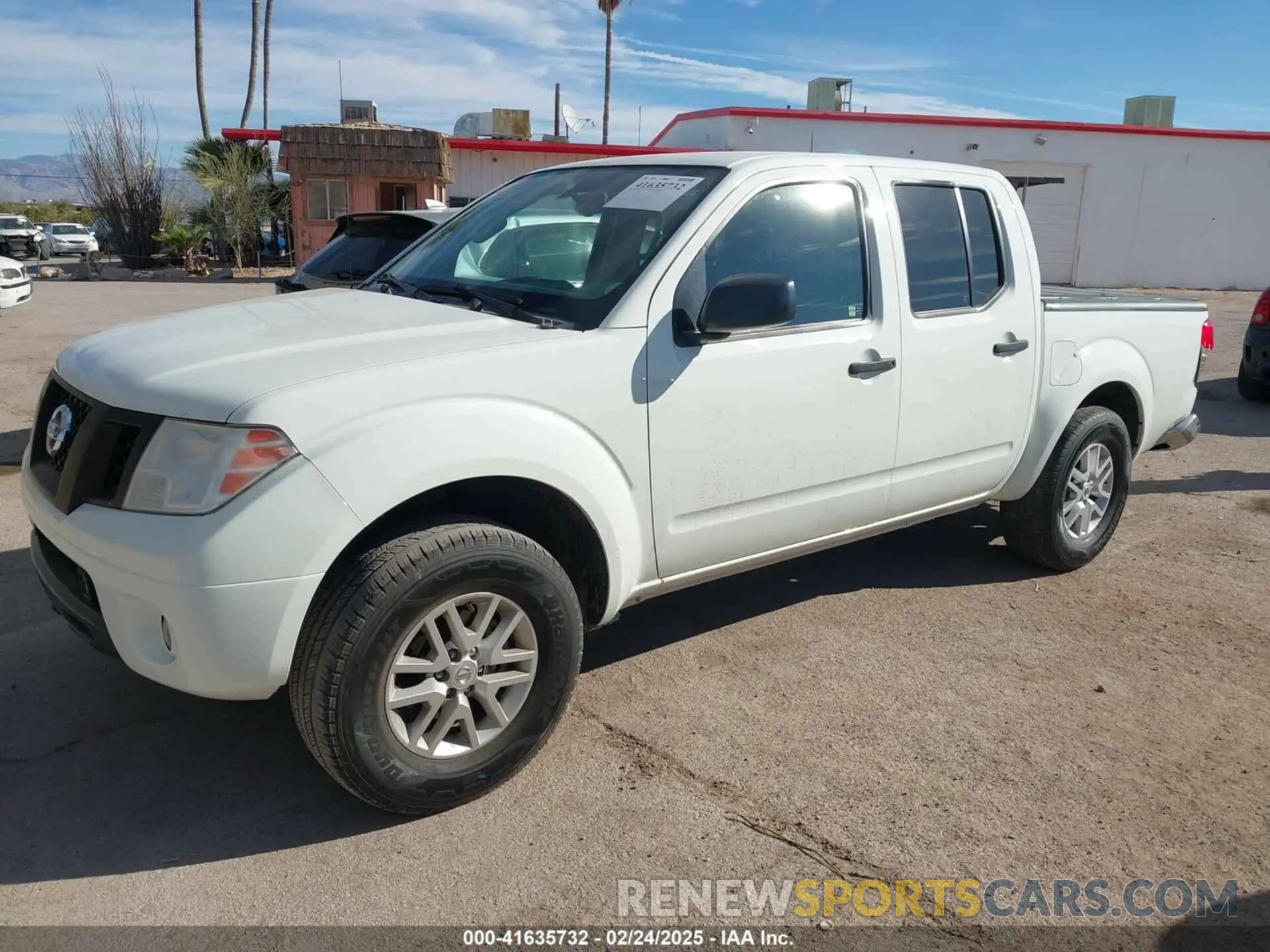 2 Photograph of a damaged car 1N6ED0EA6LN722184 NISSAN FRONTIER 2020