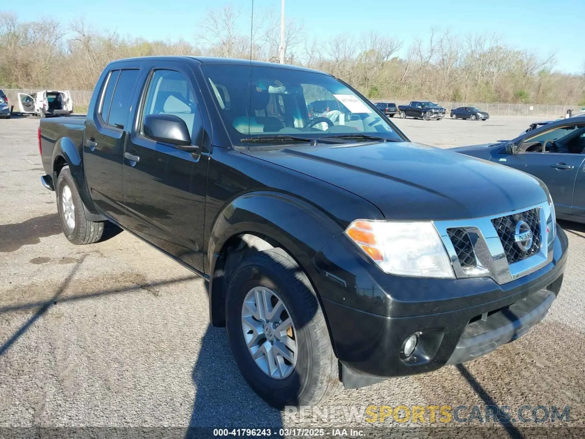 1 Photograph of a damaged car 1N6ED0EA6LN723691 NISSAN FRONTIER 2020