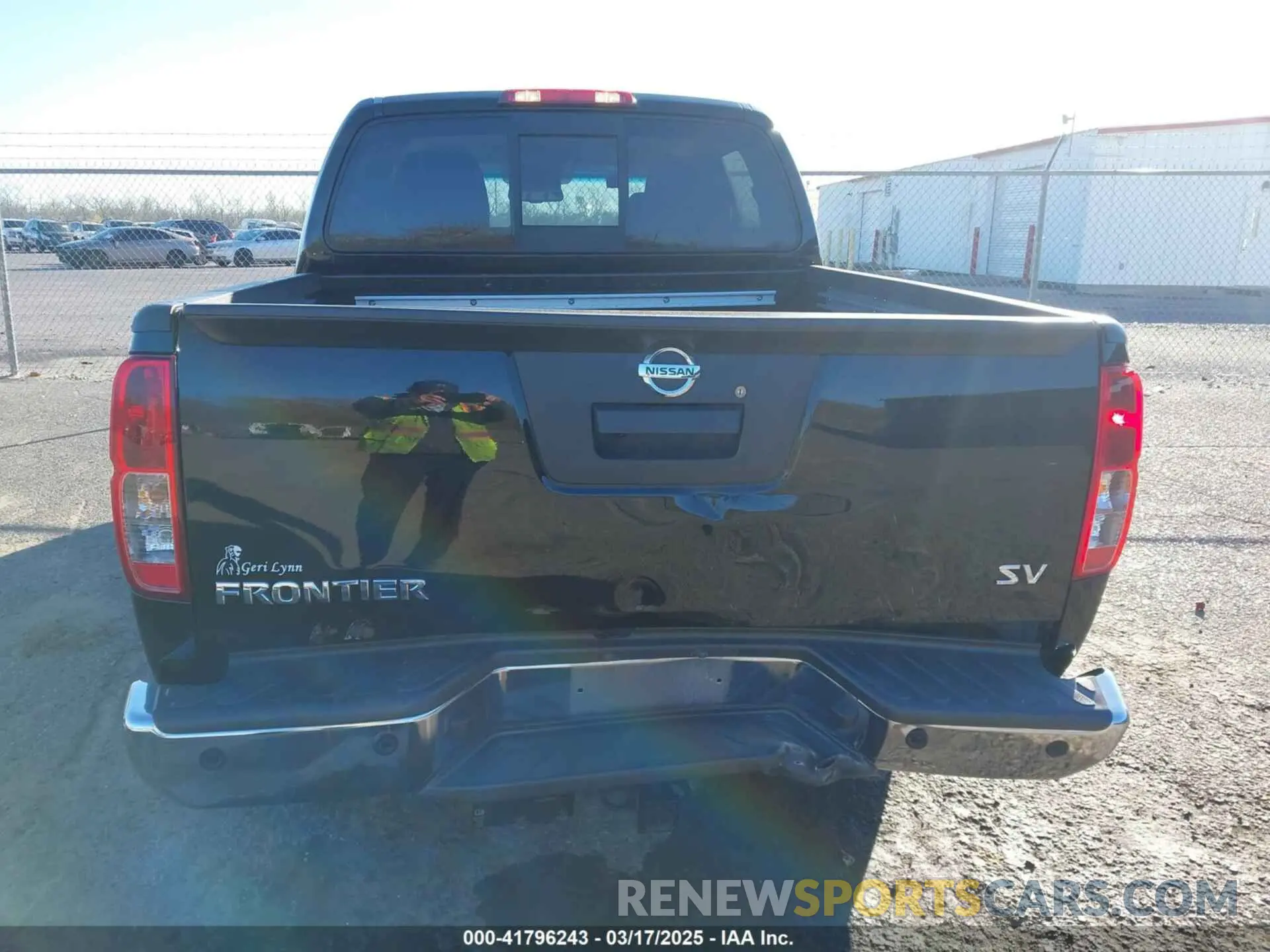 16 Photograph of a damaged car 1N6ED0EA6LN723691 NISSAN FRONTIER 2020