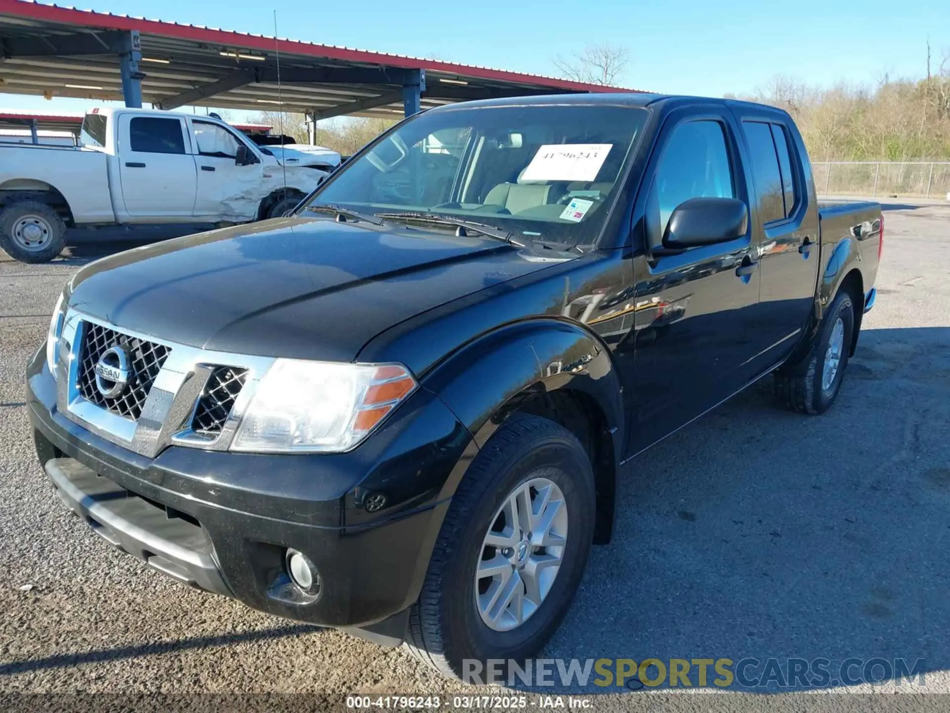 2 Photograph of a damaged car 1N6ED0EA6LN723691 NISSAN FRONTIER 2020