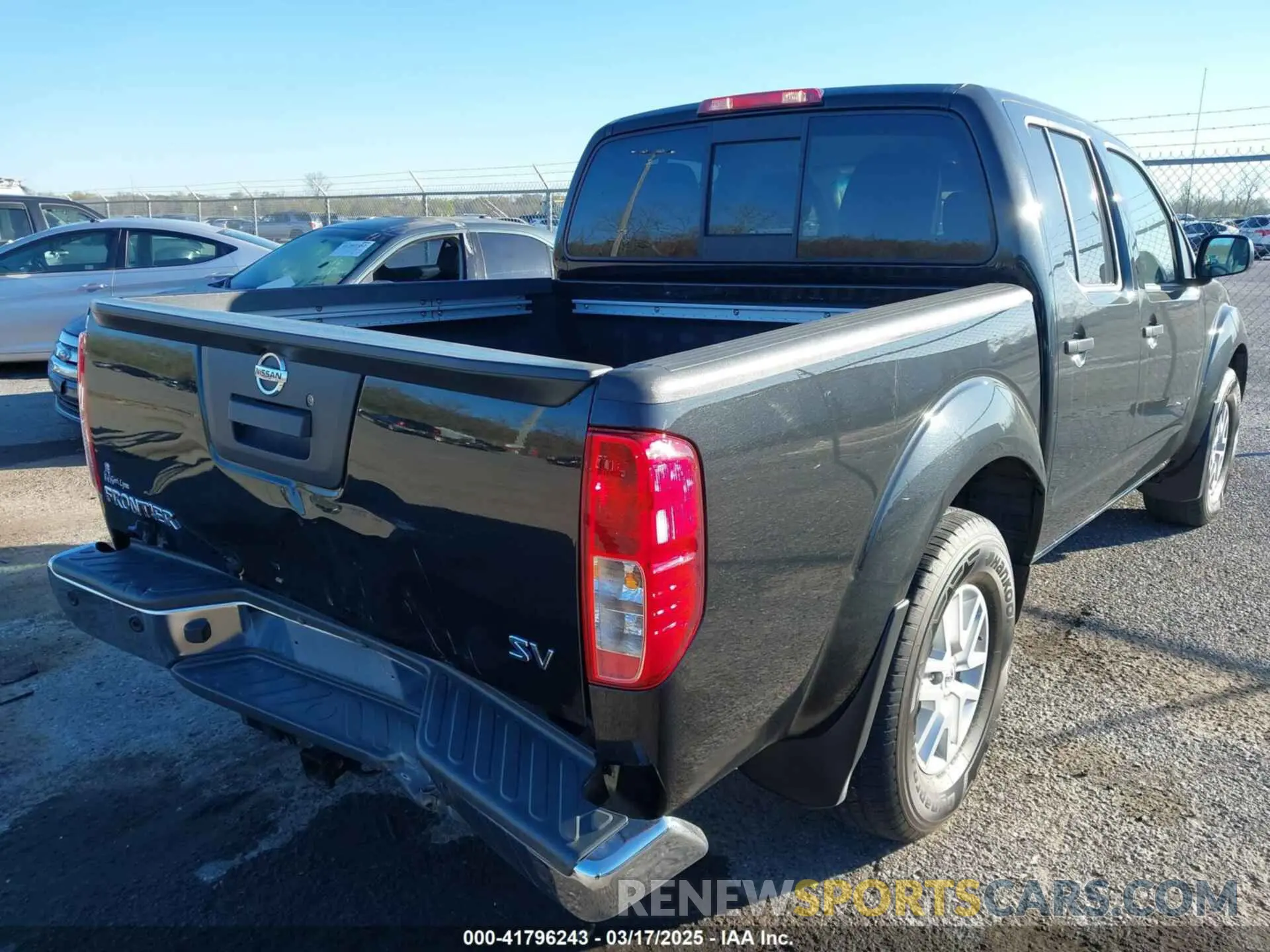 4 Photograph of a damaged car 1N6ED0EA6LN723691 NISSAN FRONTIER 2020