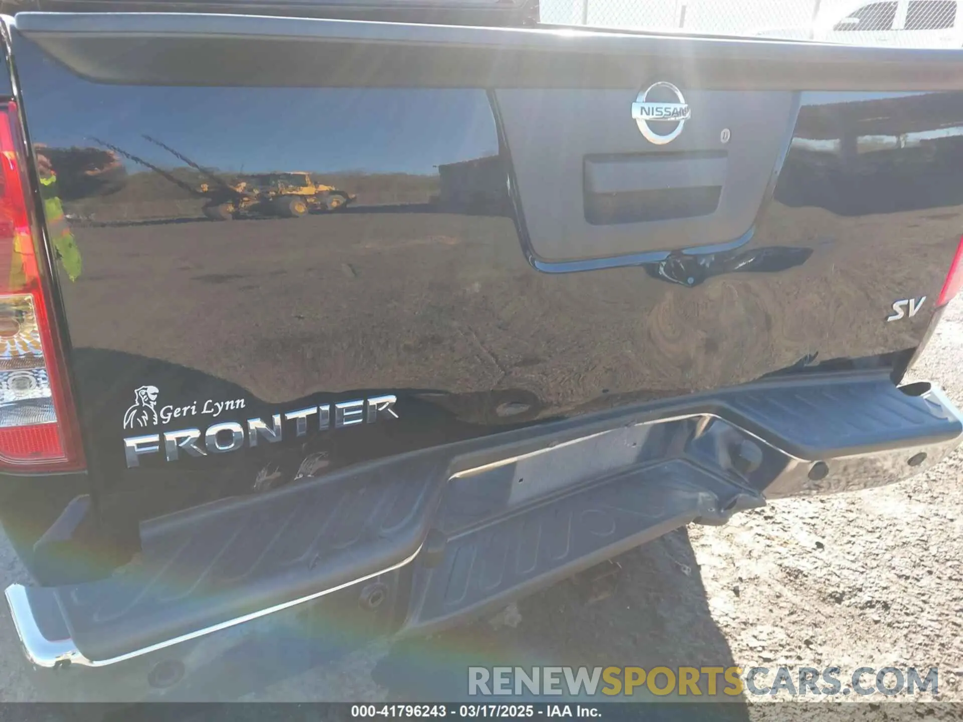 6 Photograph of a damaged car 1N6ED0EA6LN723691 NISSAN FRONTIER 2020