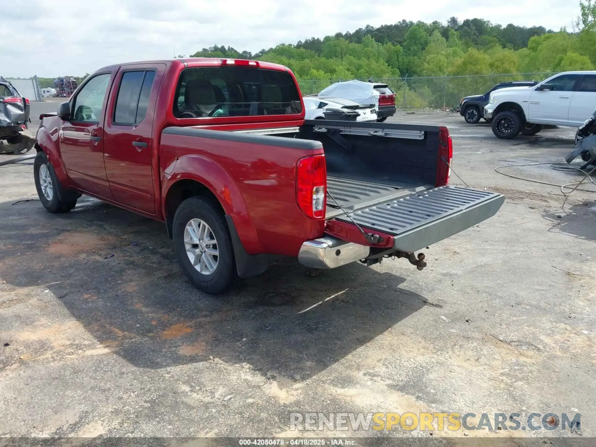 3 Photograph of a damaged car 1N6ED0EA7LN712442 NISSAN FRONTIER 2020