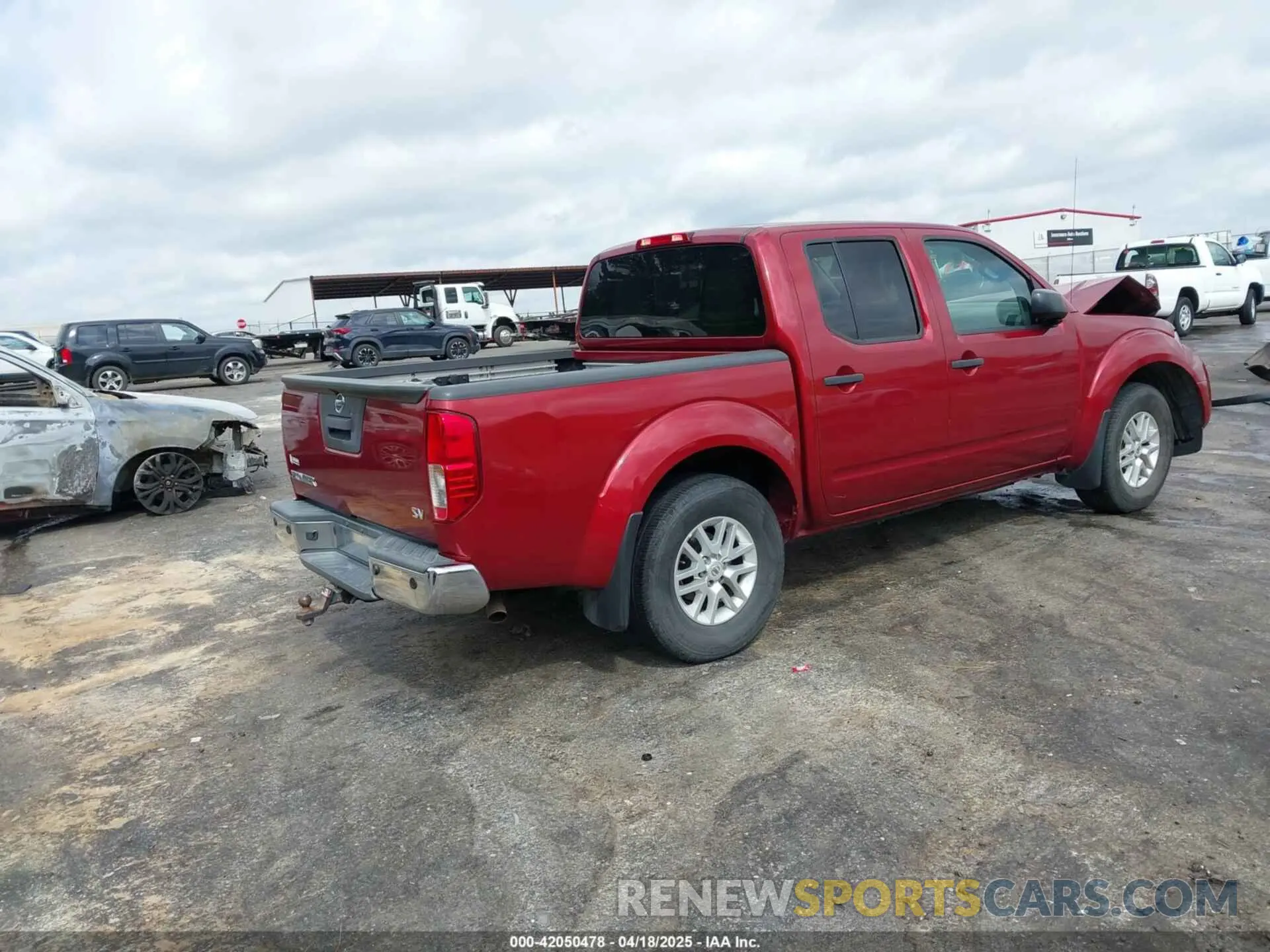 4 Photograph of a damaged car 1N6ED0EA7LN712442 NISSAN FRONTIER 2020