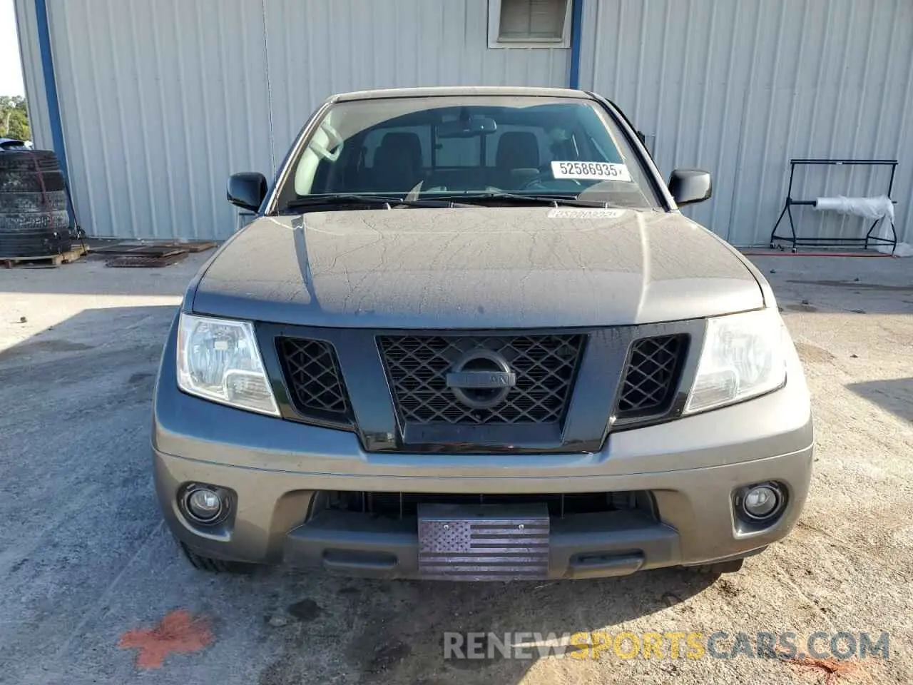 5 Photograph of a damaged car 1N6ED0EA8LN726186 NISSAN FRONTIER 2020