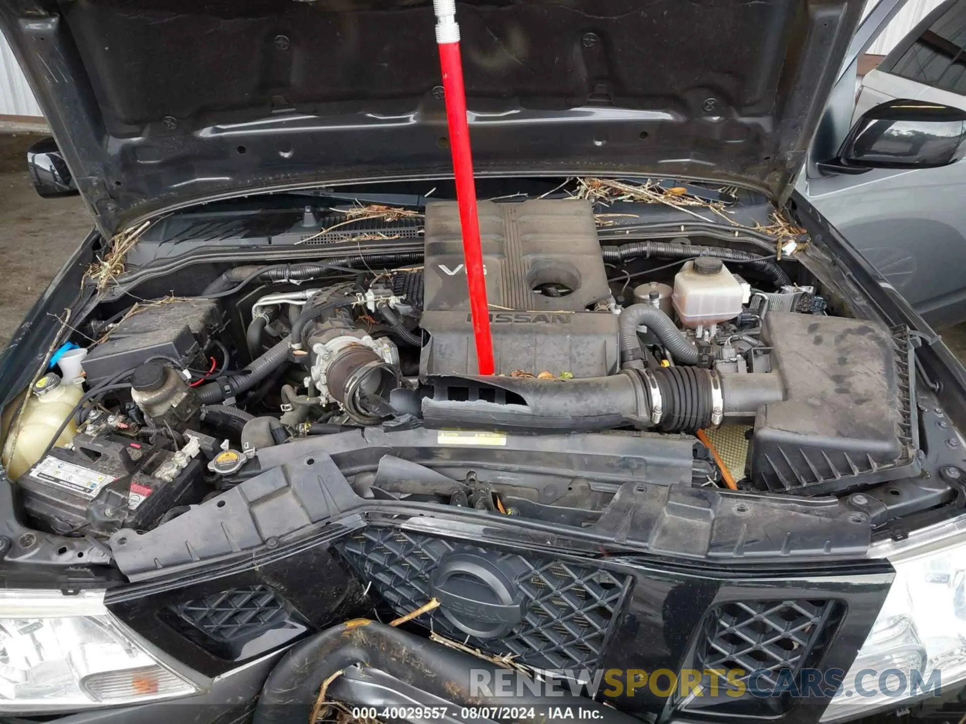 10 Photograph of a damaged car 1N6ED0EA9LN727315 NISSAN FRONTIER 2020