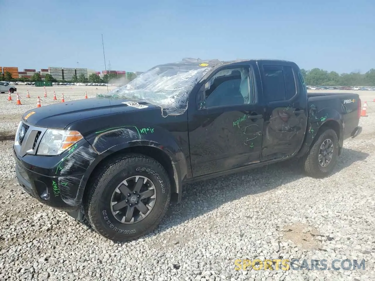 1 Photograph of a damaged car 1N6ED0EB0LN703767 NISSAN FRONTIER 2020
