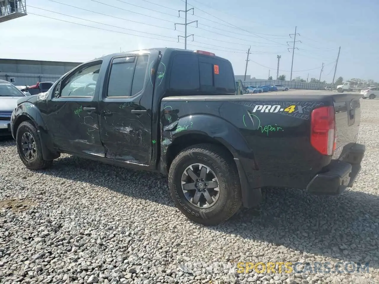 2 Photograph of a damaged car 1N6ED0EB0LN703767 NISSAN FRONTIER 2020