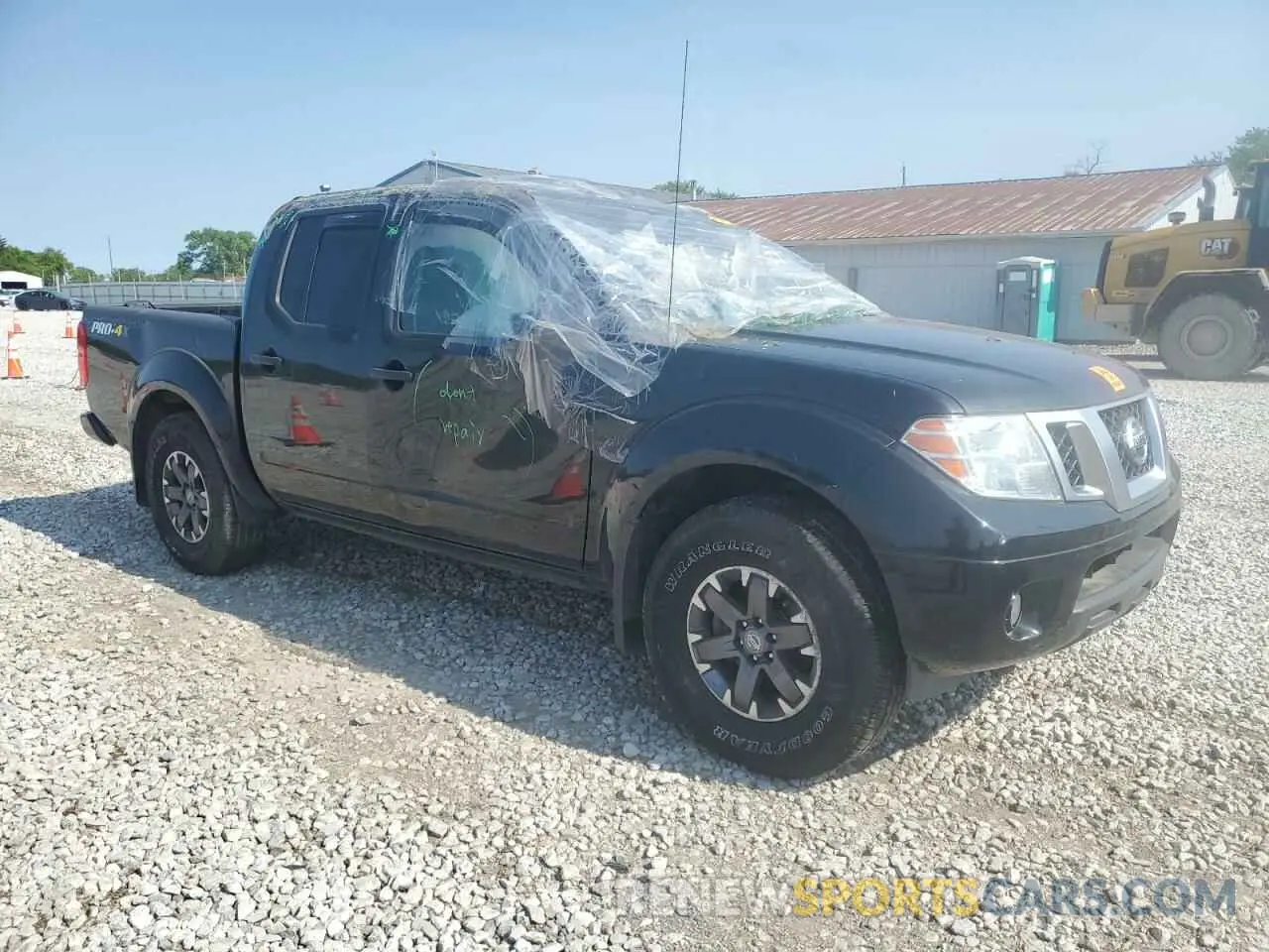 4 Photograph of a damaged car 1N6ED0EB0LN703767 NISSAN FRONTIER 2020