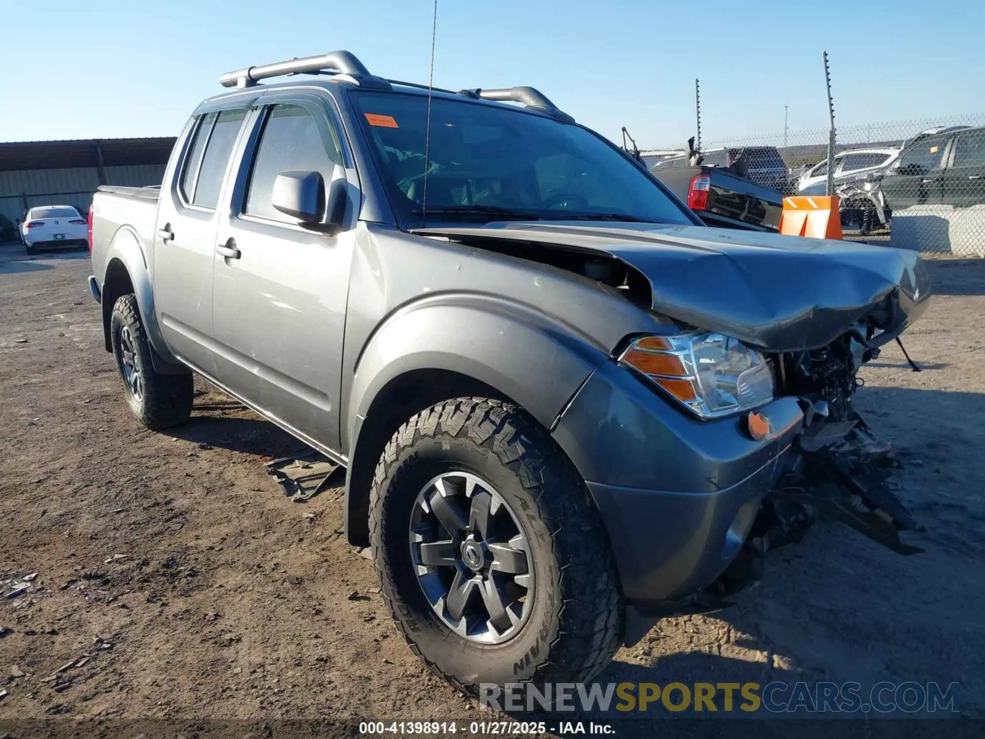 1 Photograph of a damaged car 1N6ED0EB1LN708265 NISSAN FRONTIER 2020