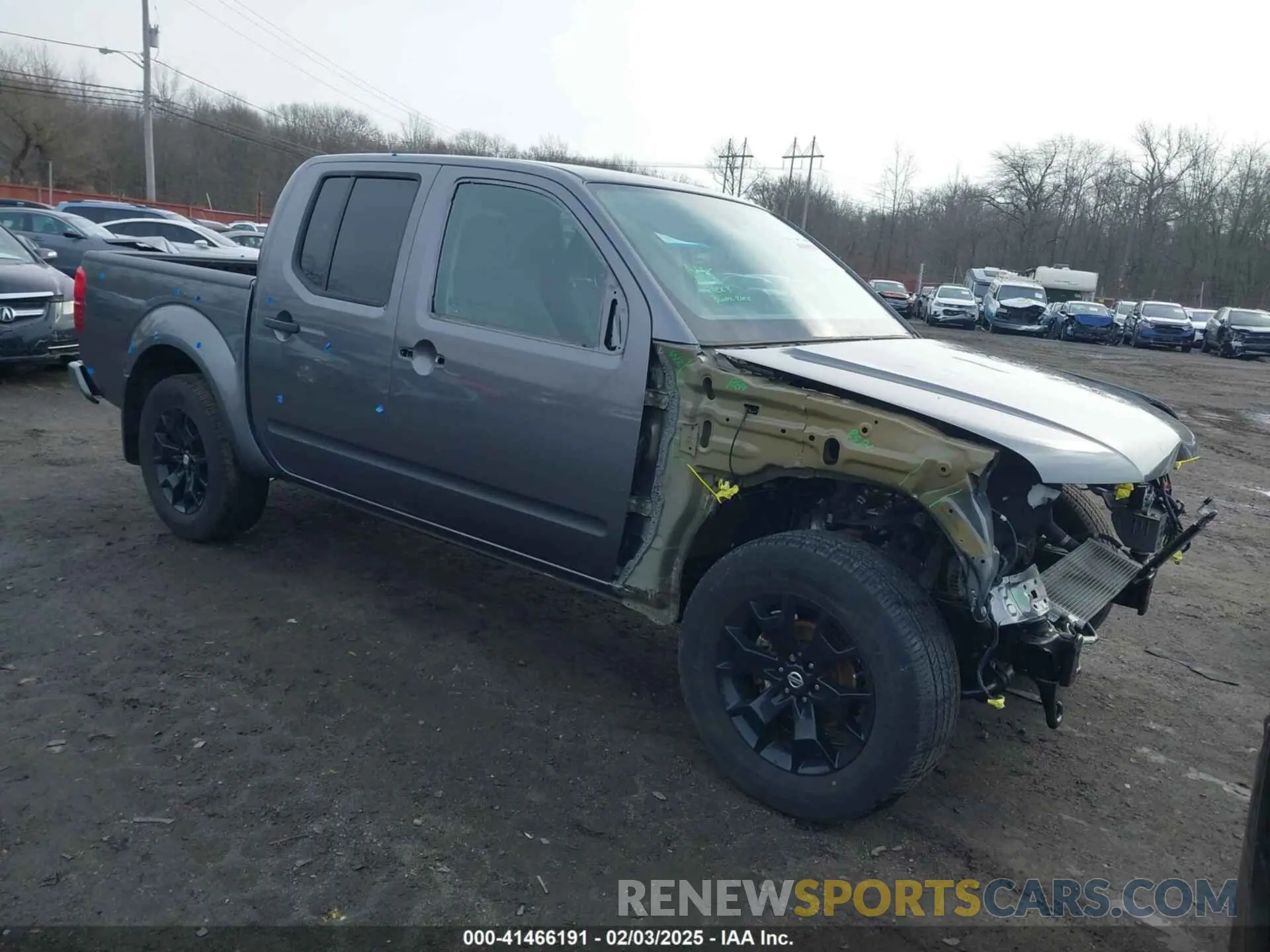 1 Photograph of a damaged car 1N6ED0EB2LN722210 NISSAN FRONTIER 2020