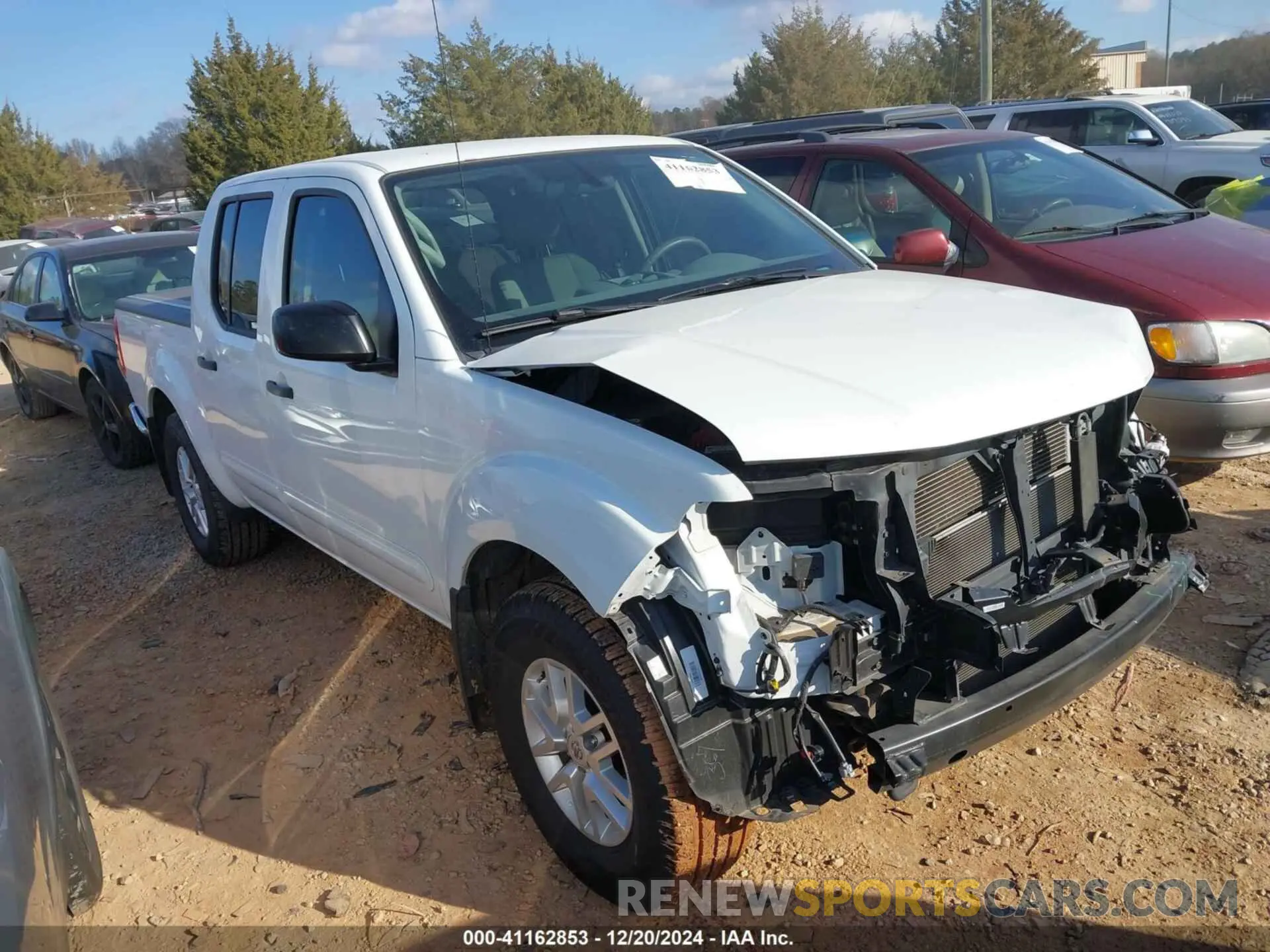 1 Photograph of a damaged car 1N6ED0EB6LN700890 NISSAN FRONTIER 2020
