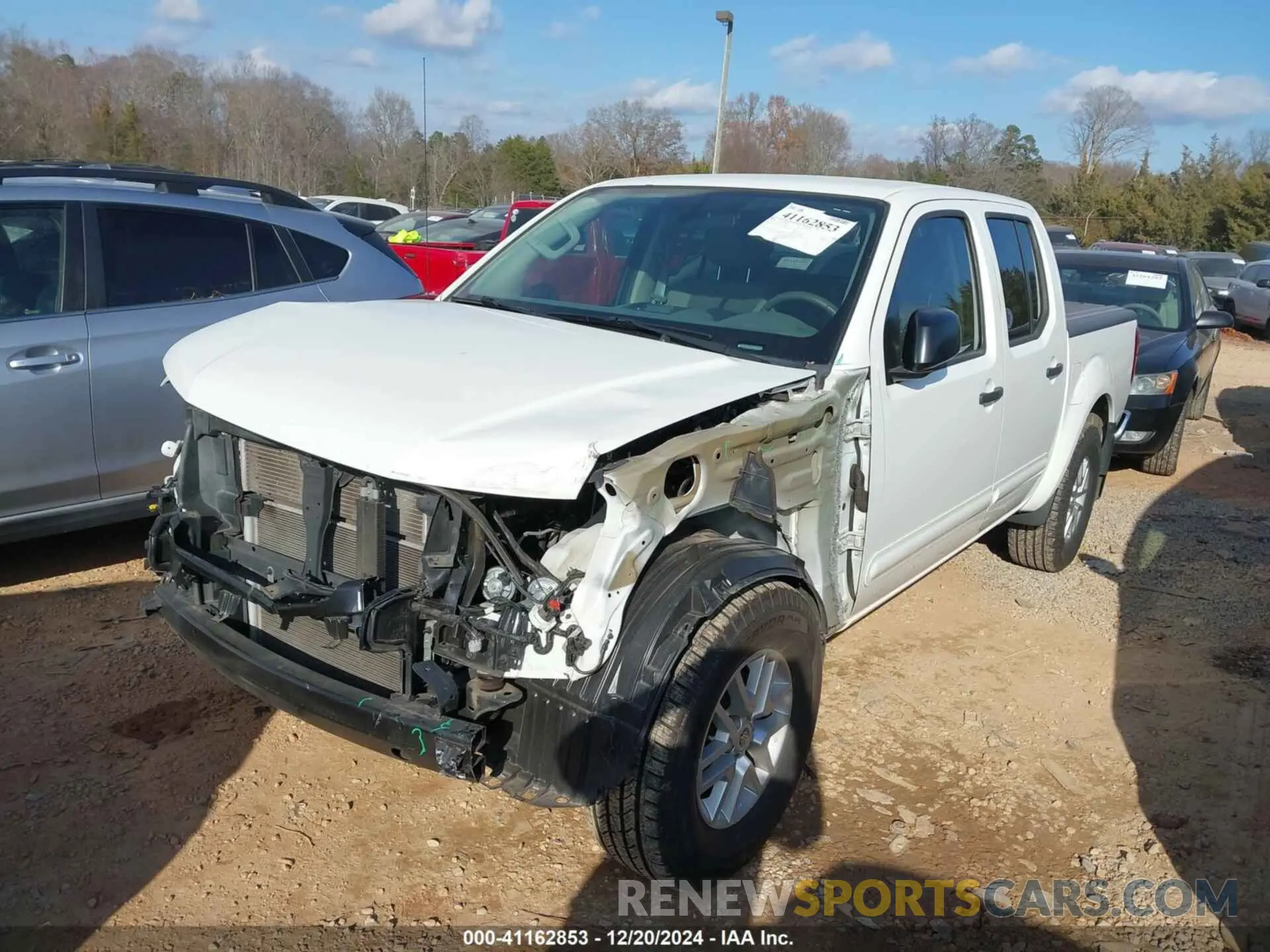 2 Photograph of a damaged car 1N6ED0EB6LN700890 NISSAN FRONTIER 2020